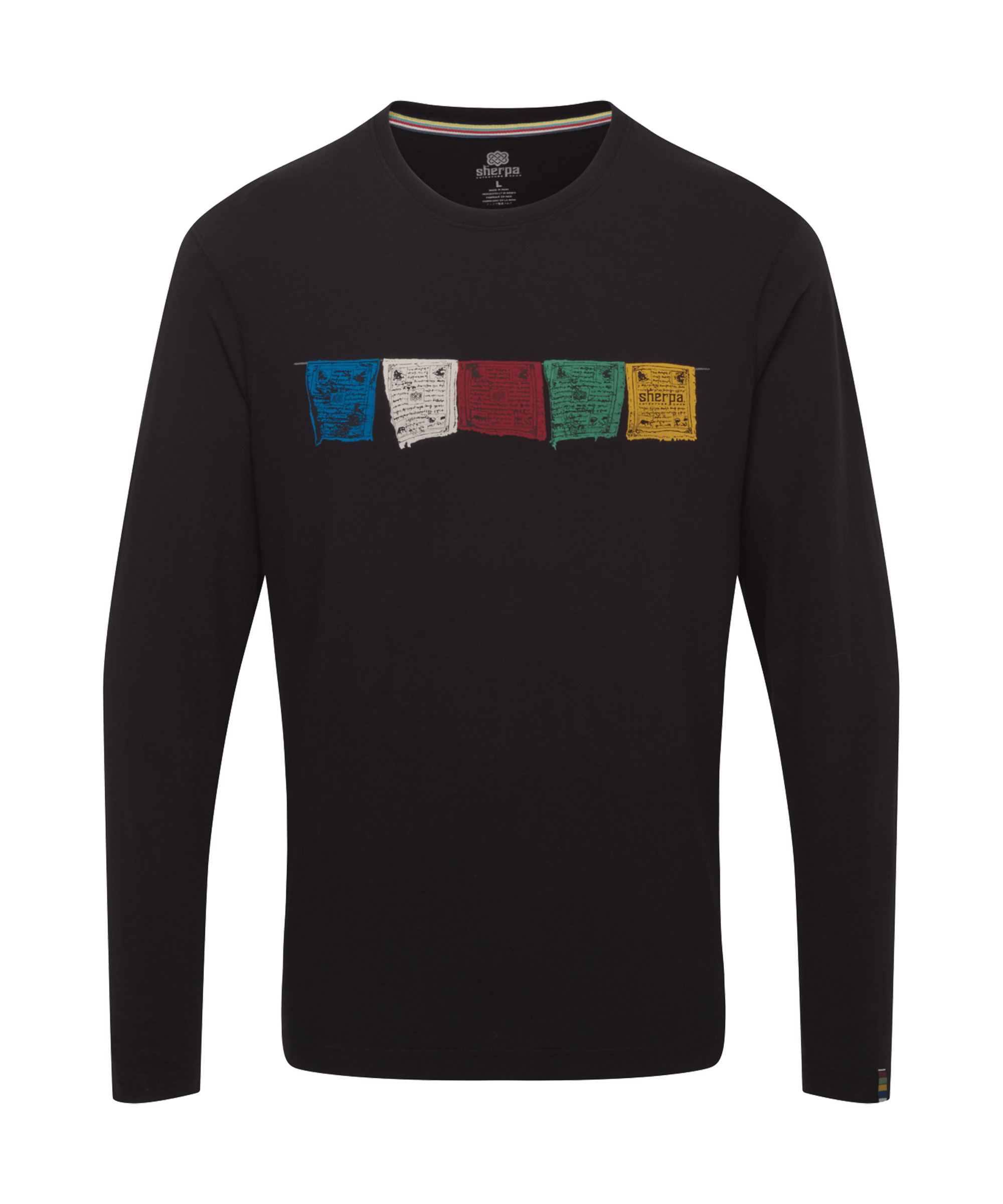 Sherpa Adventure Gear Tarcho Long Sleeve T-Shirt in Black