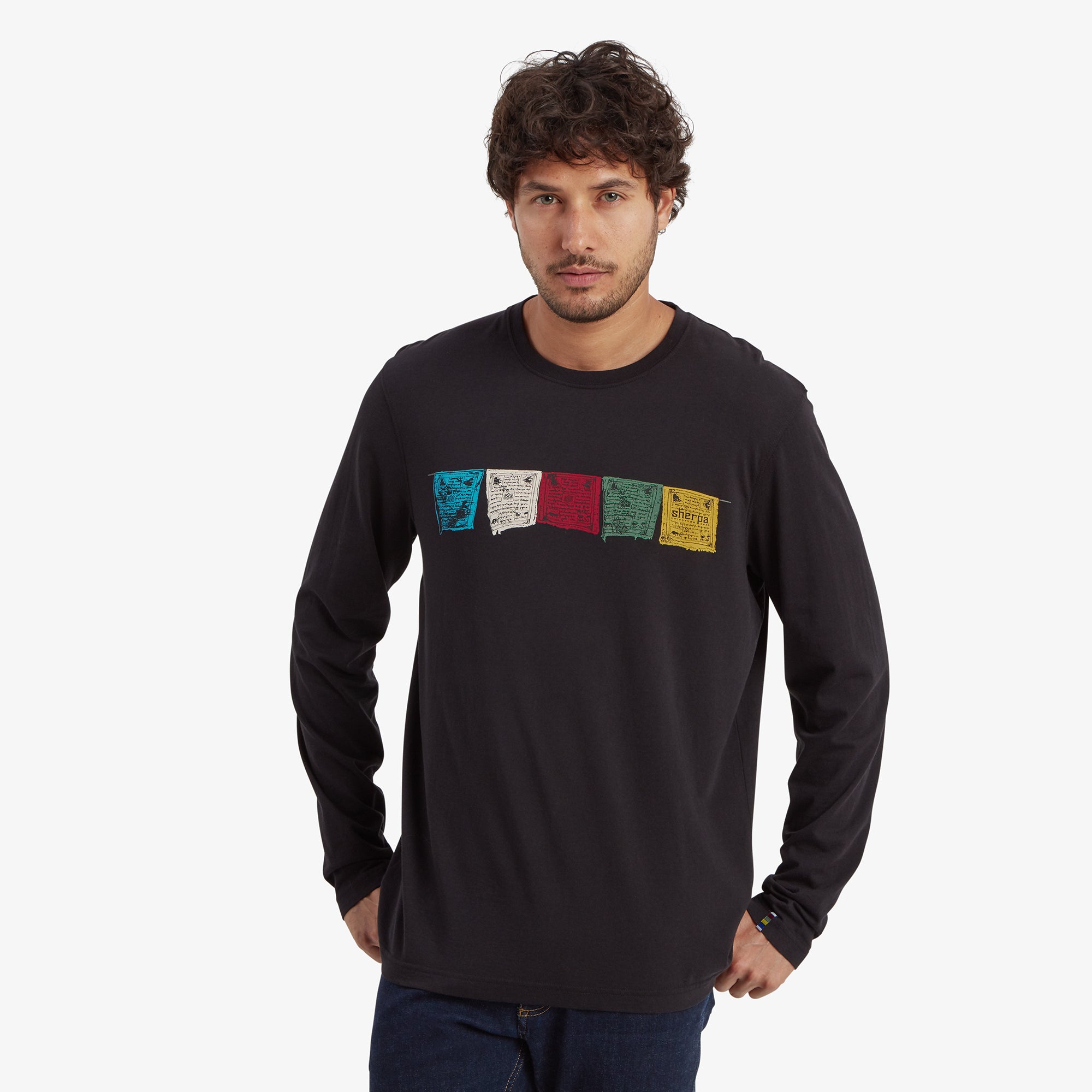 Tarcho Long Sleeve T-Shirt - Black