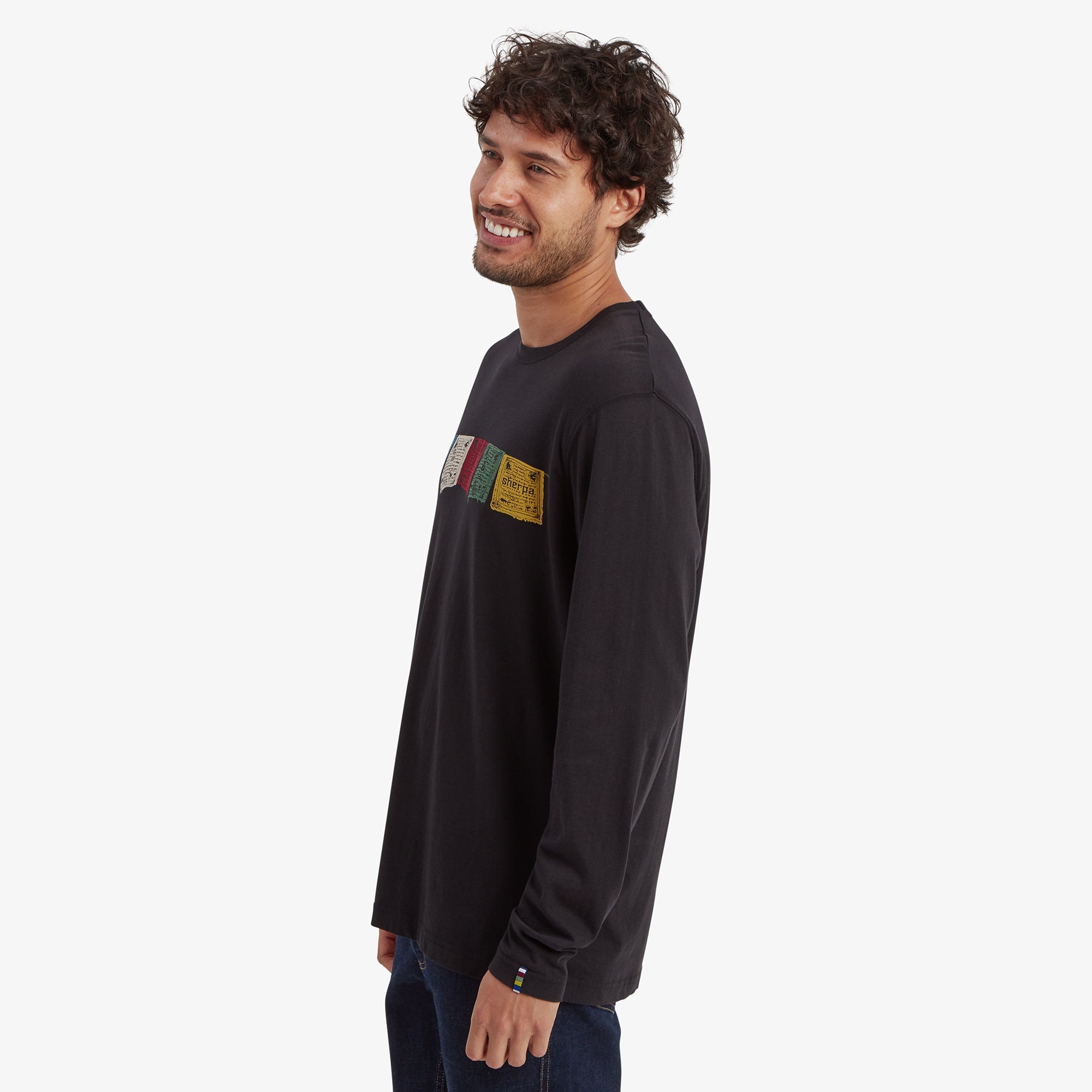 Tarcho Long Sleeve T-Shirt - Black