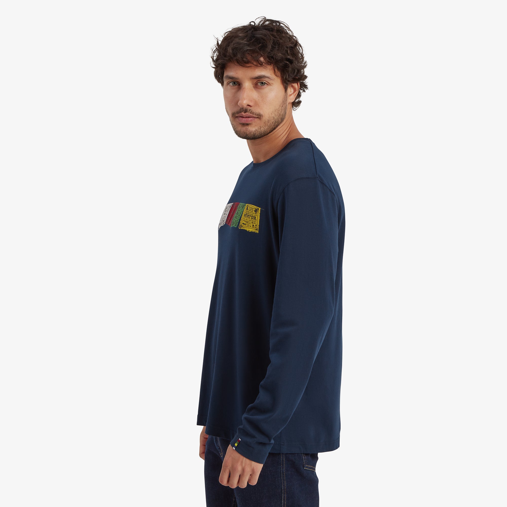 Tarcho Long Sleeve T-Shirt - Rathee Blue