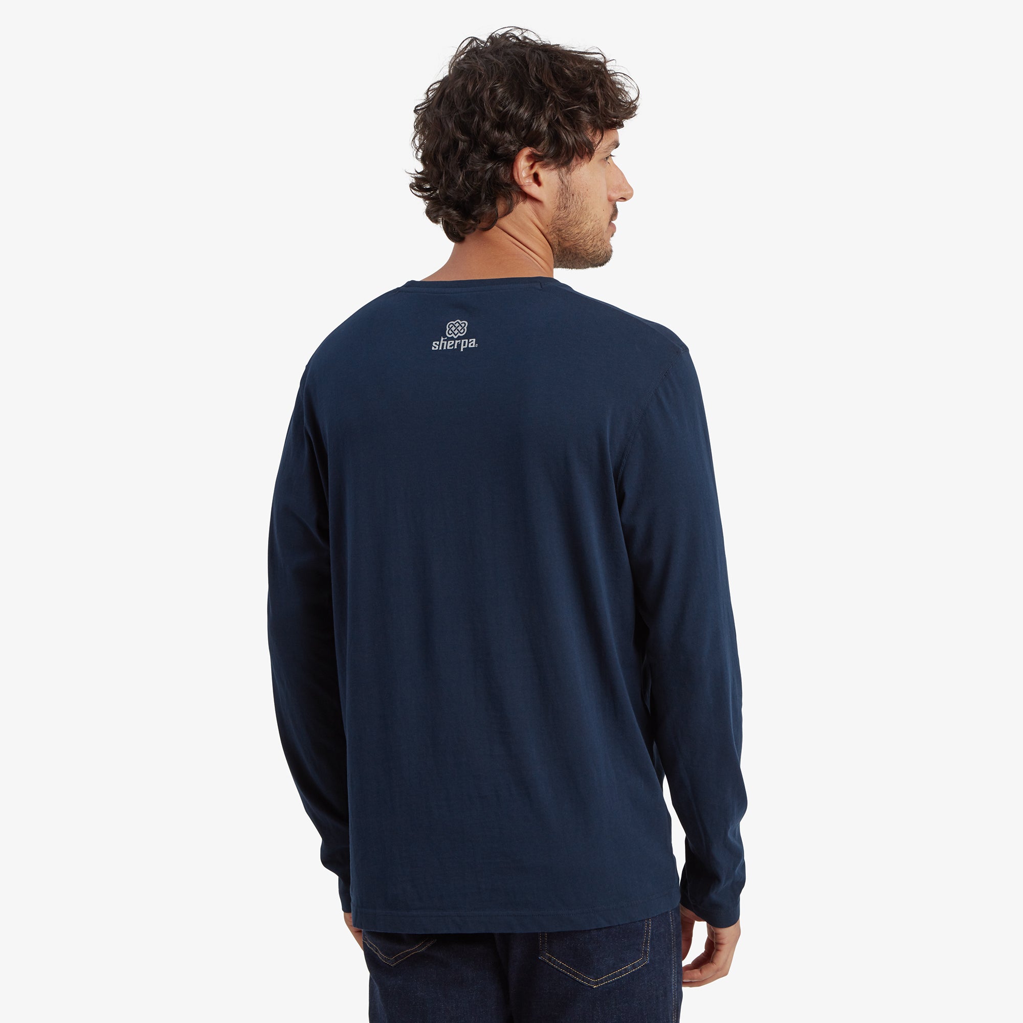 Tarcho Long Sleeve T-Shirt - Rathee Blue