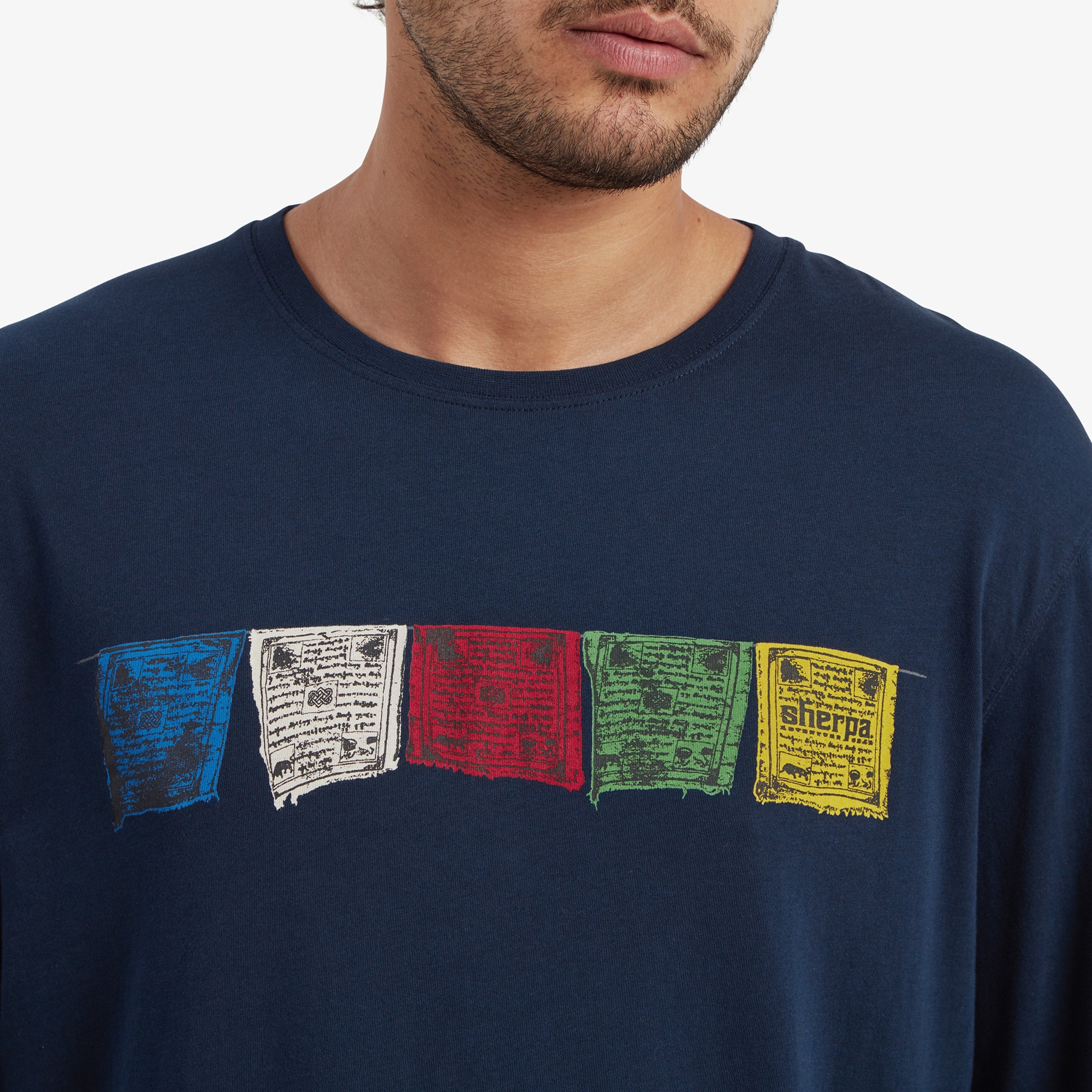 Tarcho Long Sleeve T-Shirt - Rathee Blue