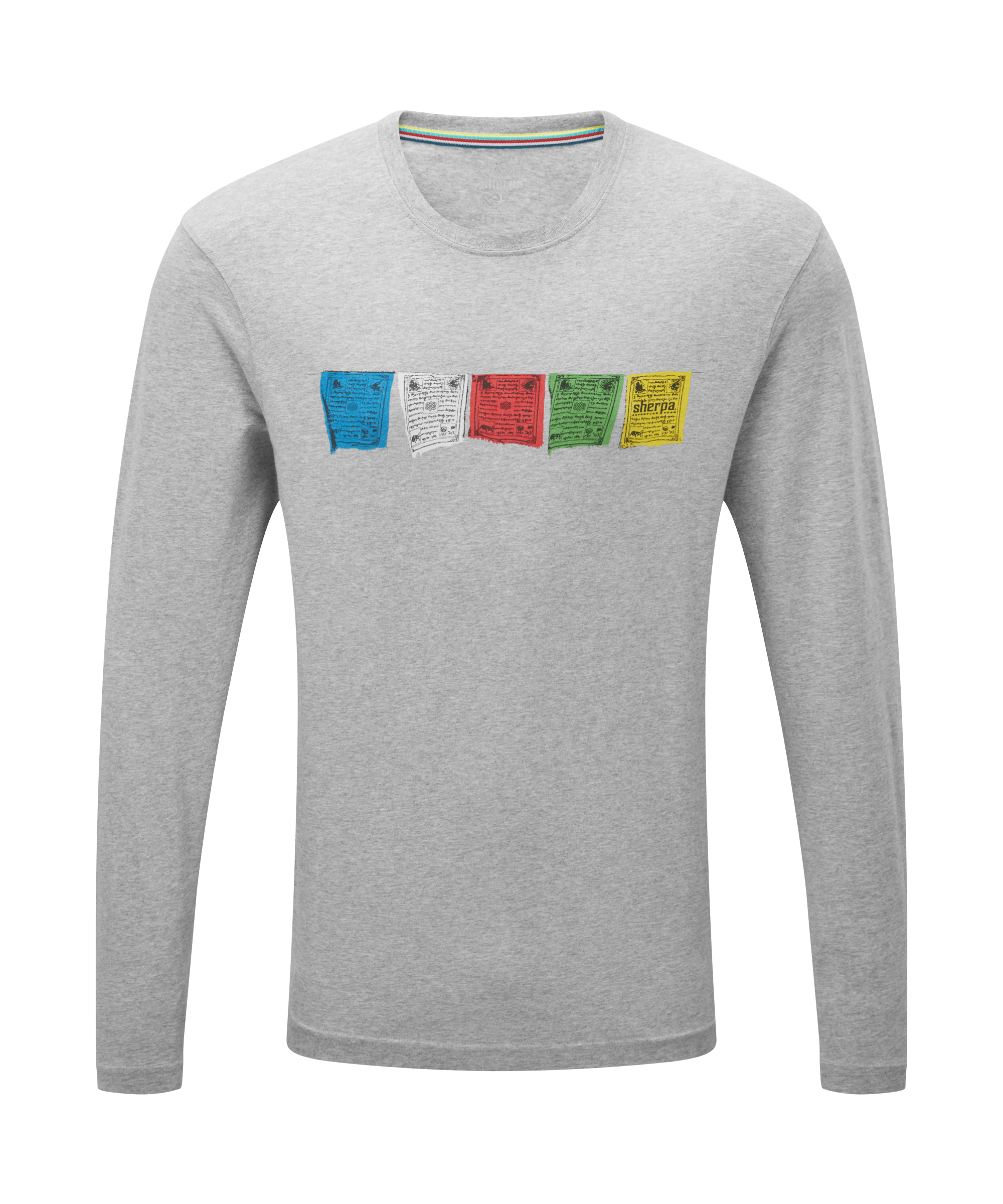 Tarcho Long Sleeve T-Shirt - Heather Grey