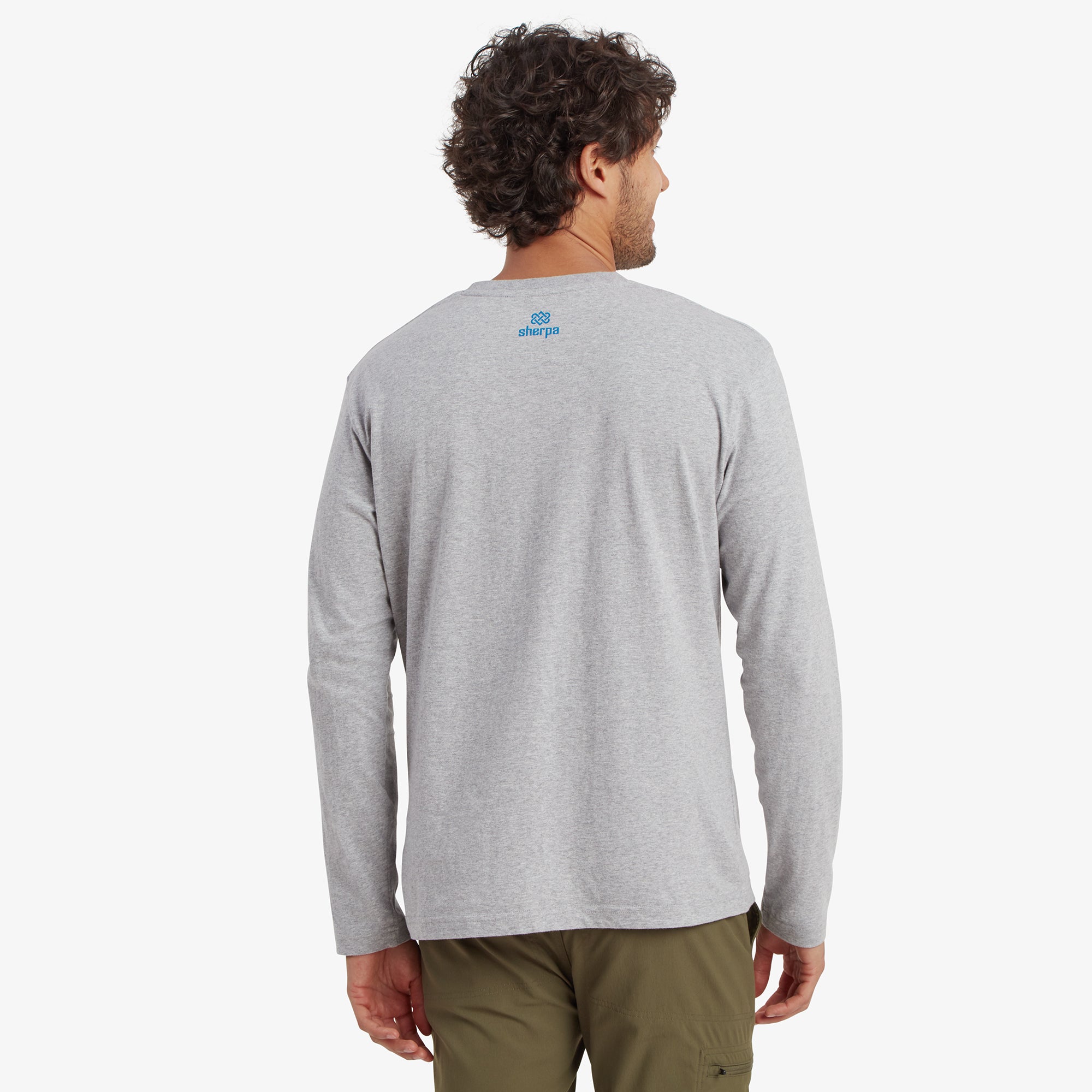 Tarcho Long Sleeve T-Shirt - Heather Grey