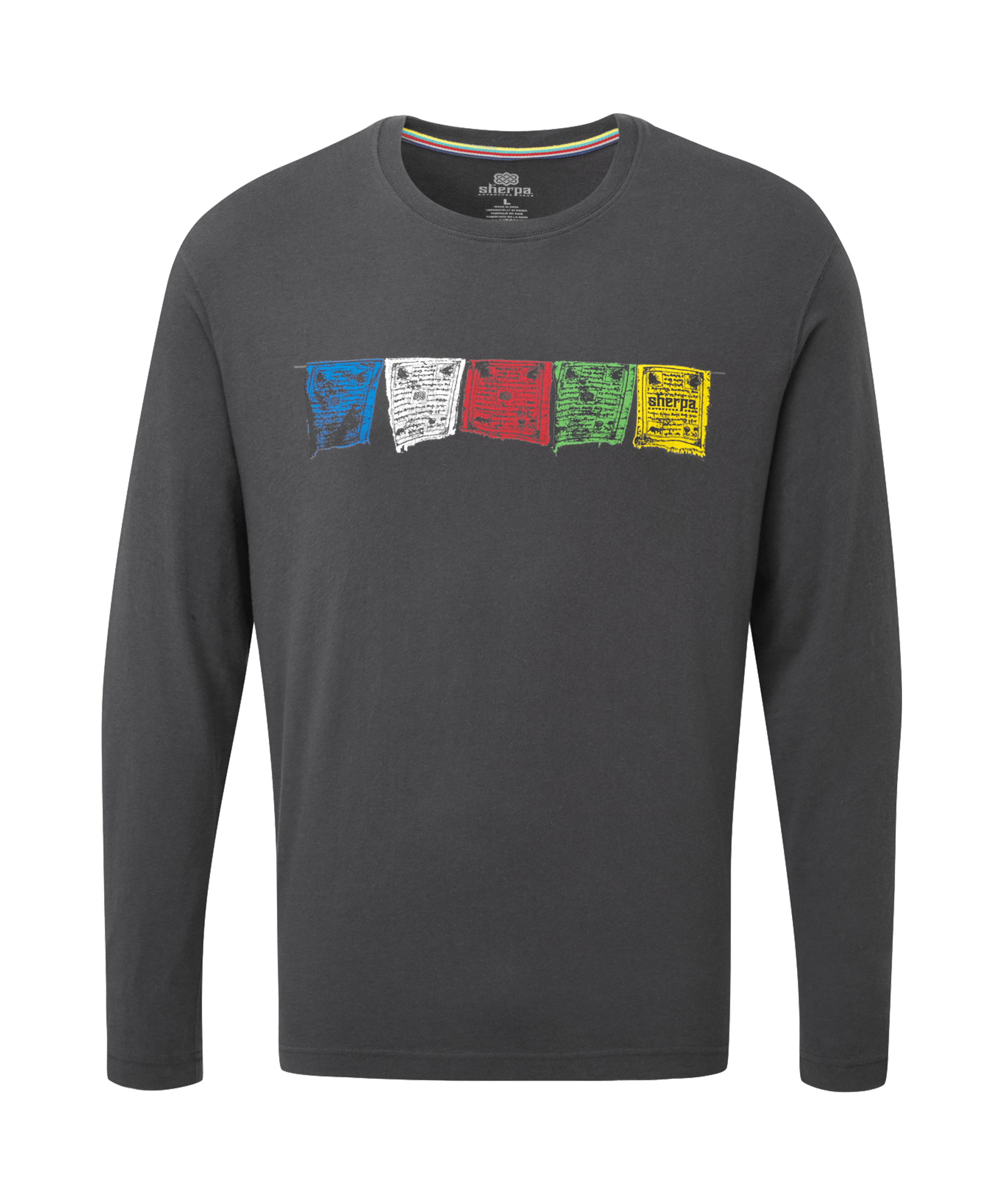 Tarcho Long Sleeve T-Shirt - Kharani Grey