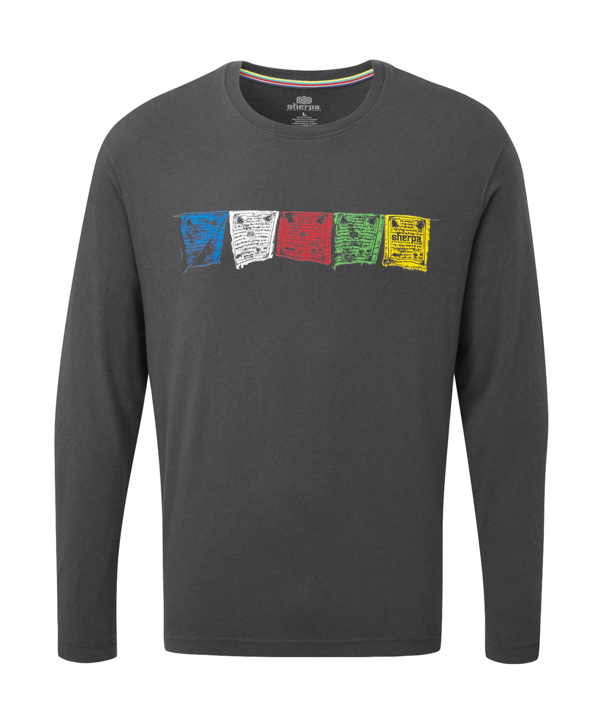 Sherpa Adventure Gear Tarcho Long Sleeve T-Shirt in Grey