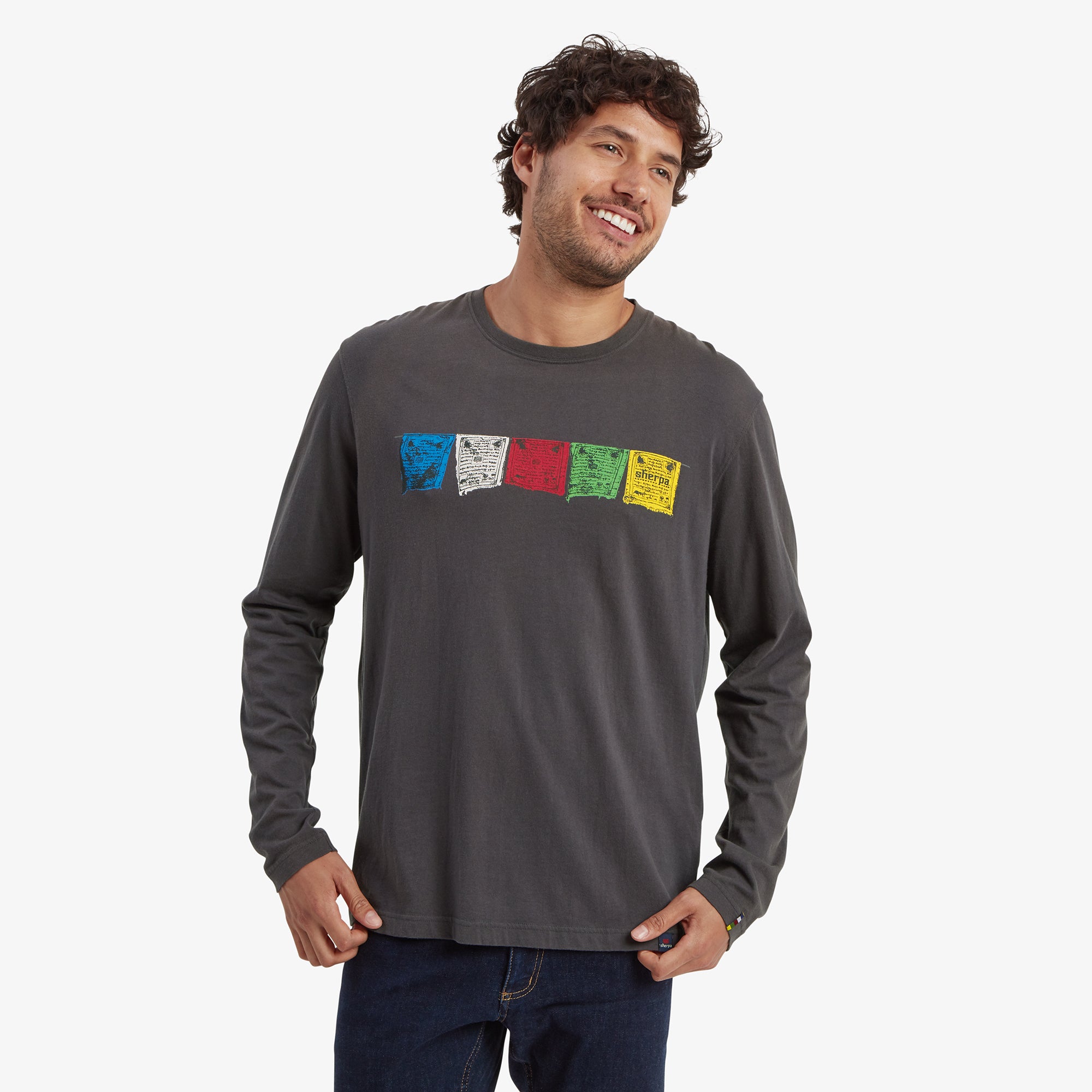 Tarcho Long Sleeve T-Shirt - Kharani Grey