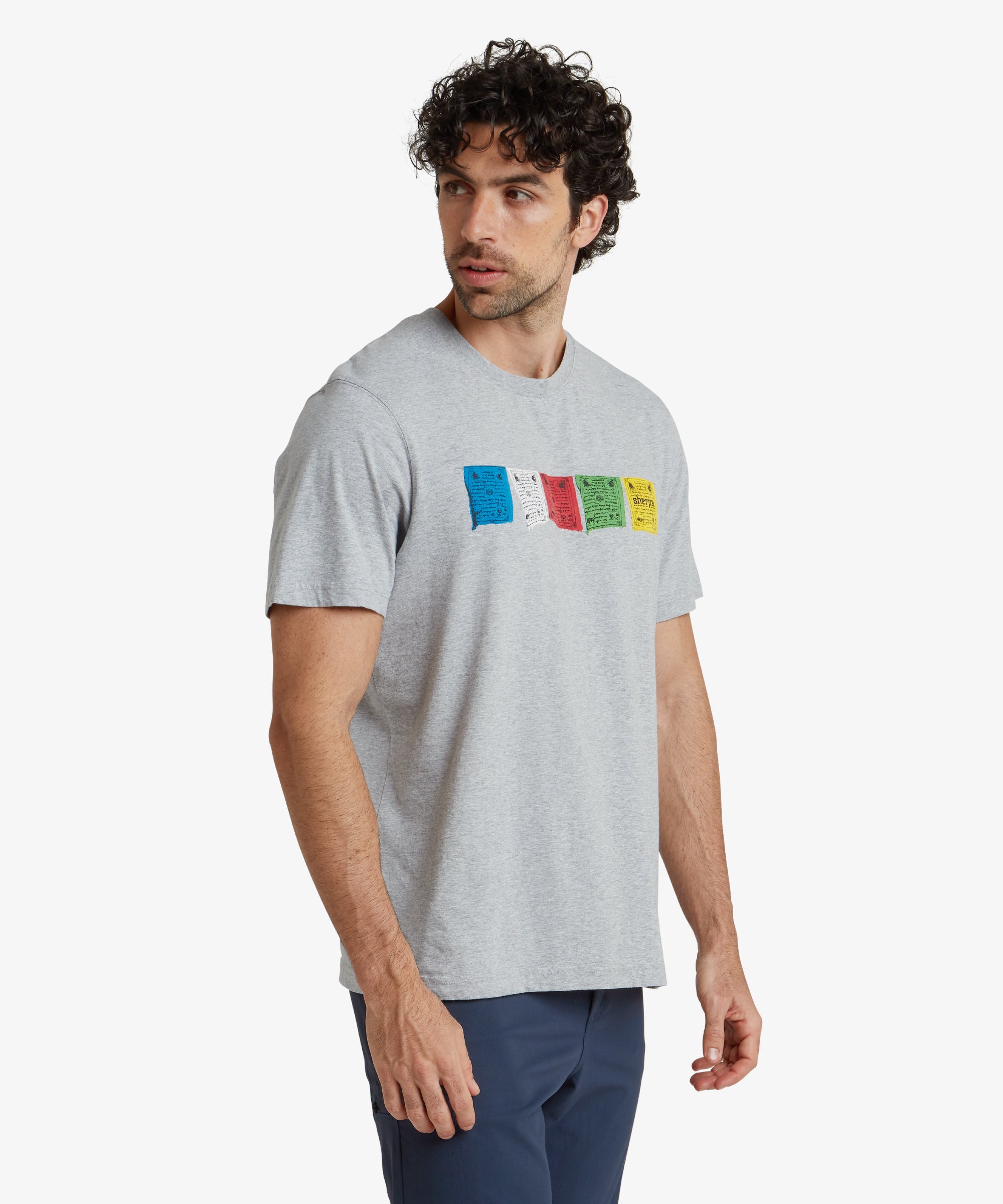 Tarcho T-Shirt - Grau meliert