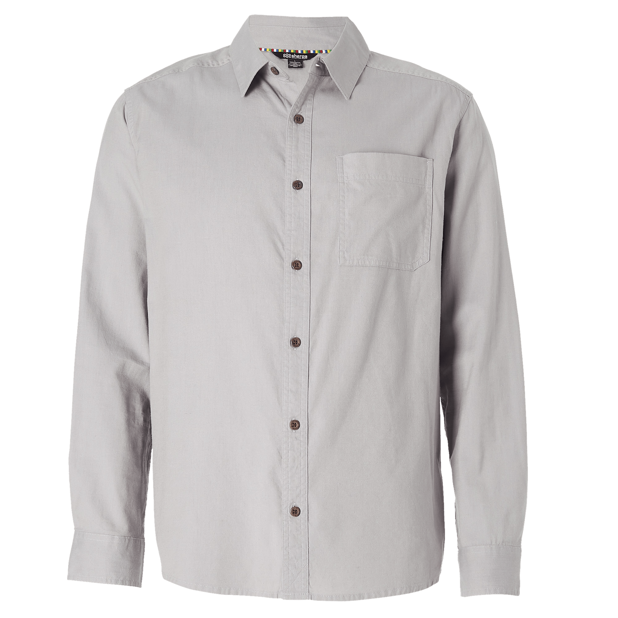 Sherpa Adventure Gear Tharu Long Sleeve Shirt in Grey