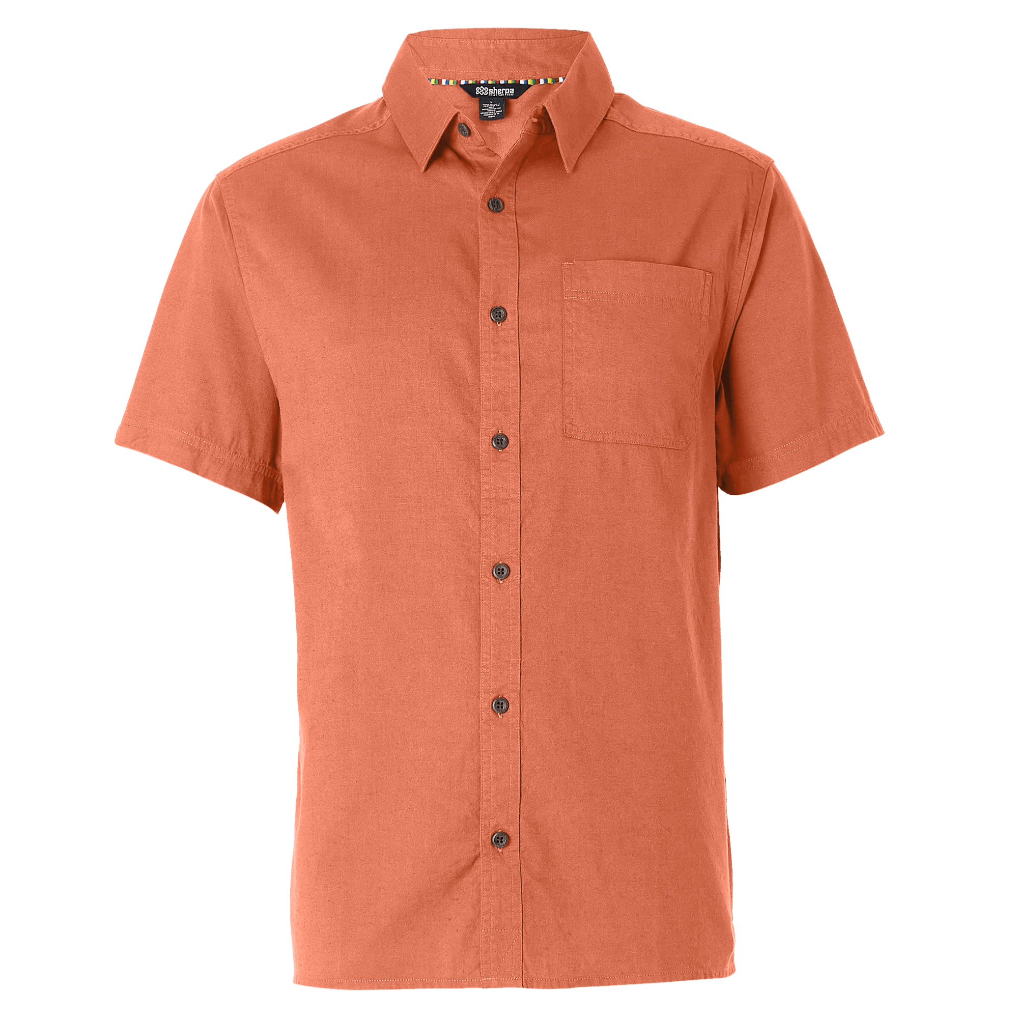 Tharu Voyage Short Sleeve Shirt - Aged Brick