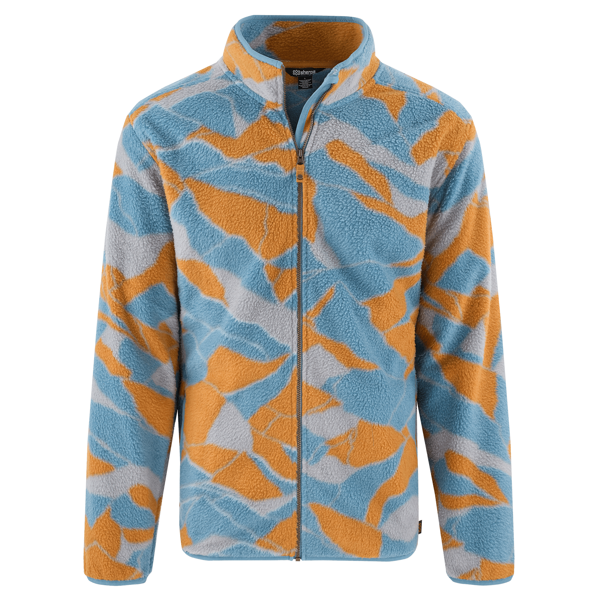 Uddesya Öko-Fleecejacke – Schieferblau Himalaya