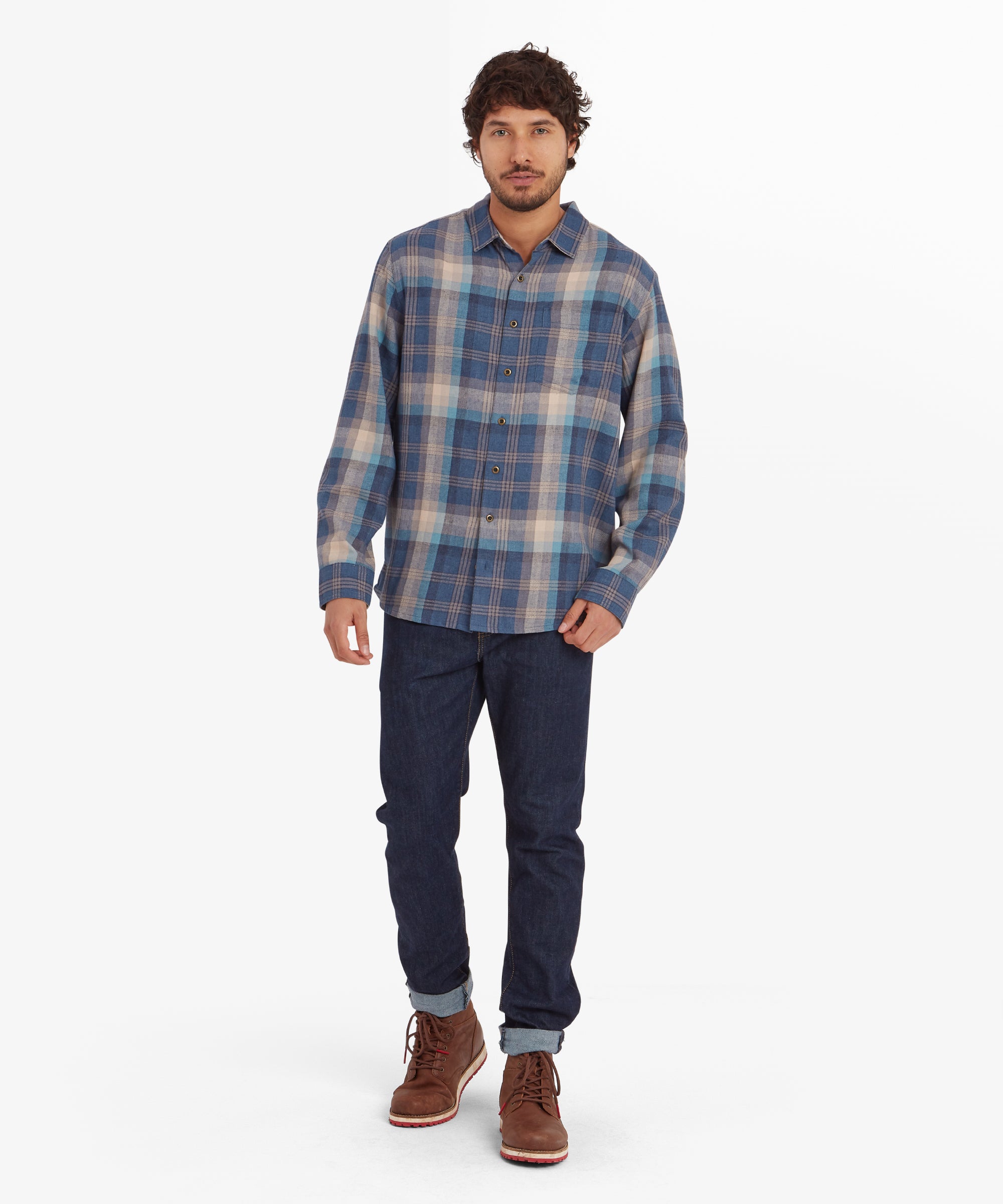 Yama Long Sleeve Shirt - Slate