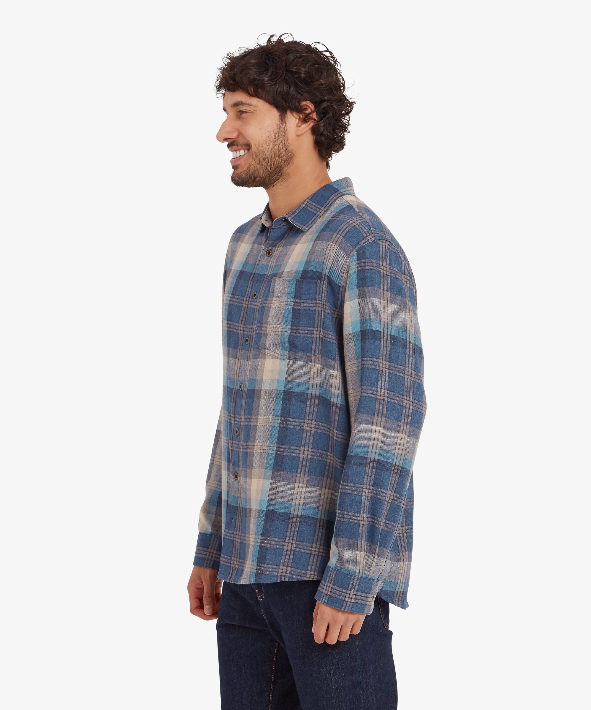 Yama Long Sleeve Shirt - Slate