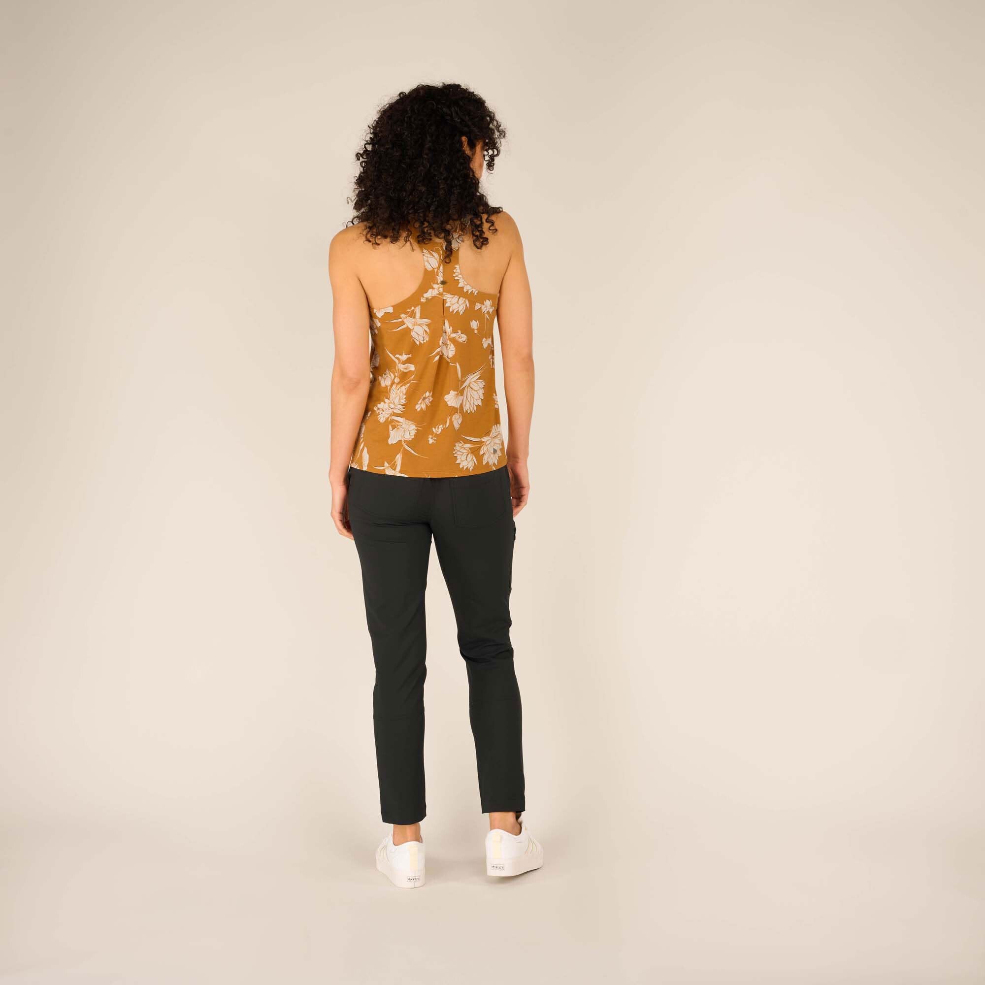 Neha Tank Top - Caramel Lotus