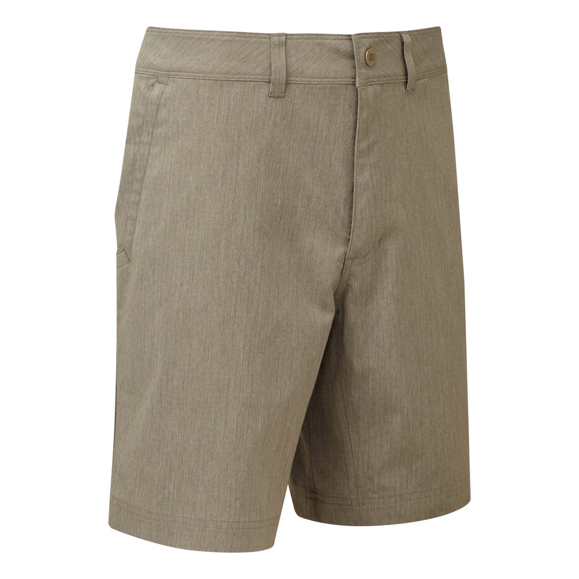 Sherpa Adventure Gear Pokhara 9 Inch Shorts in Green from the side