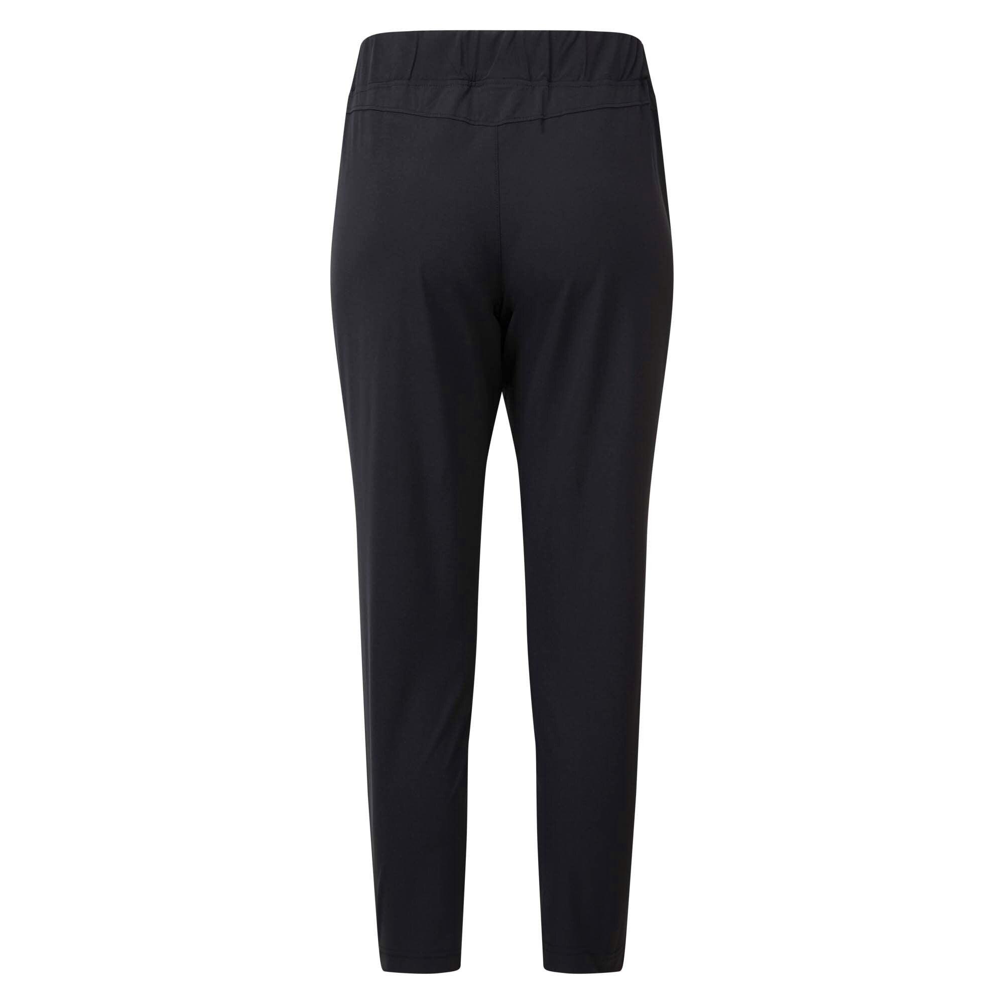 Sherpa Adventure Gear Sajilo Cropped trousers in Black from the back