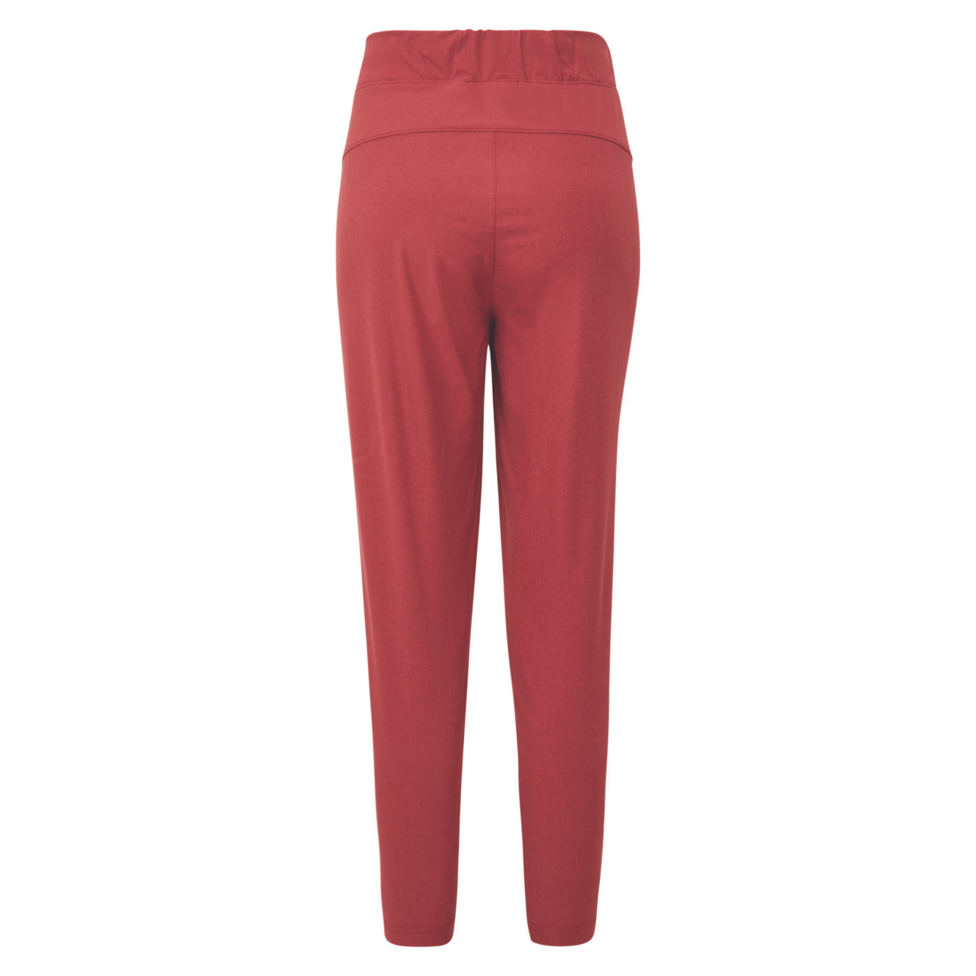 Sherpa Adventure Gear Sajilo Cropped trousers in Red from the back