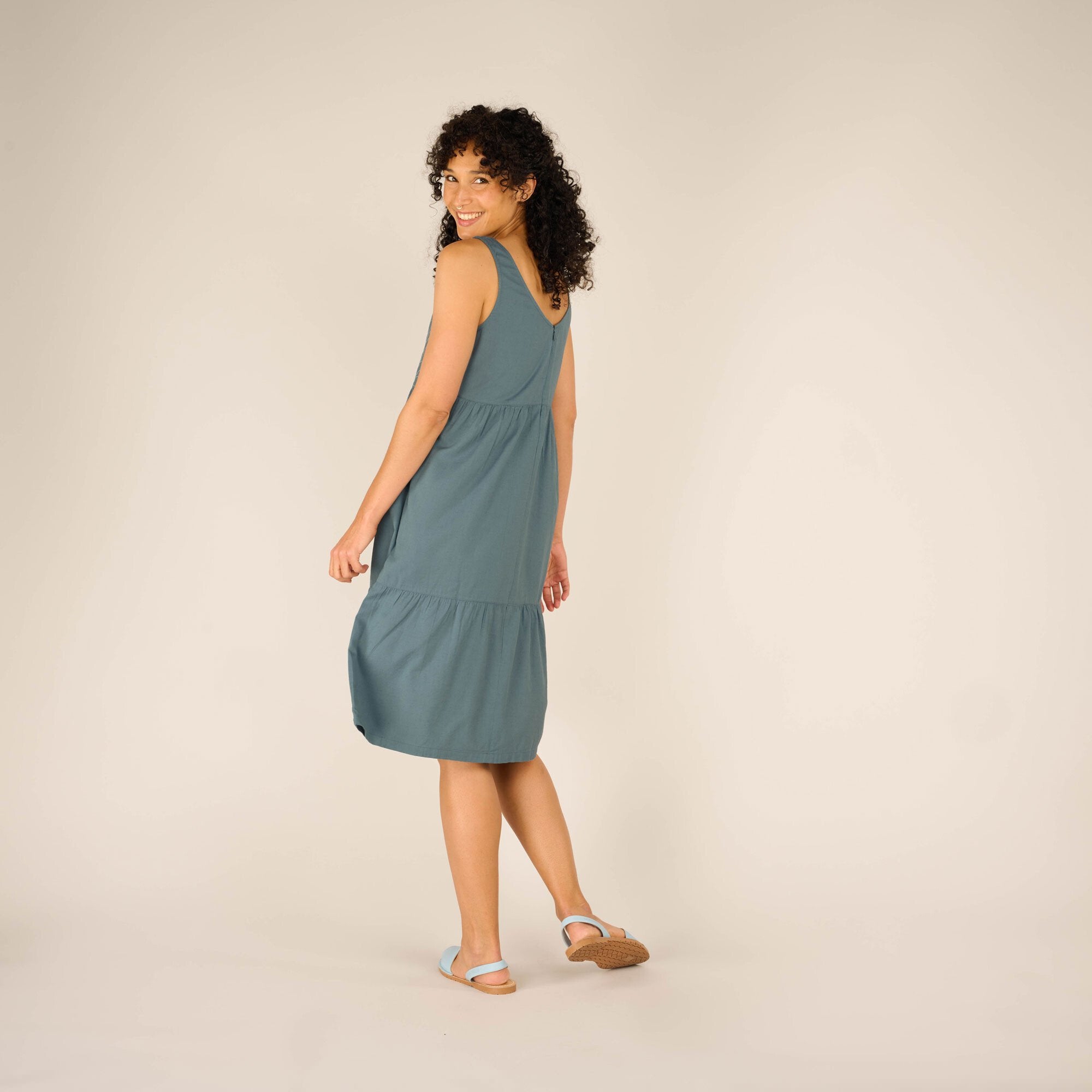 Tharu Tank Top Dress - Haze