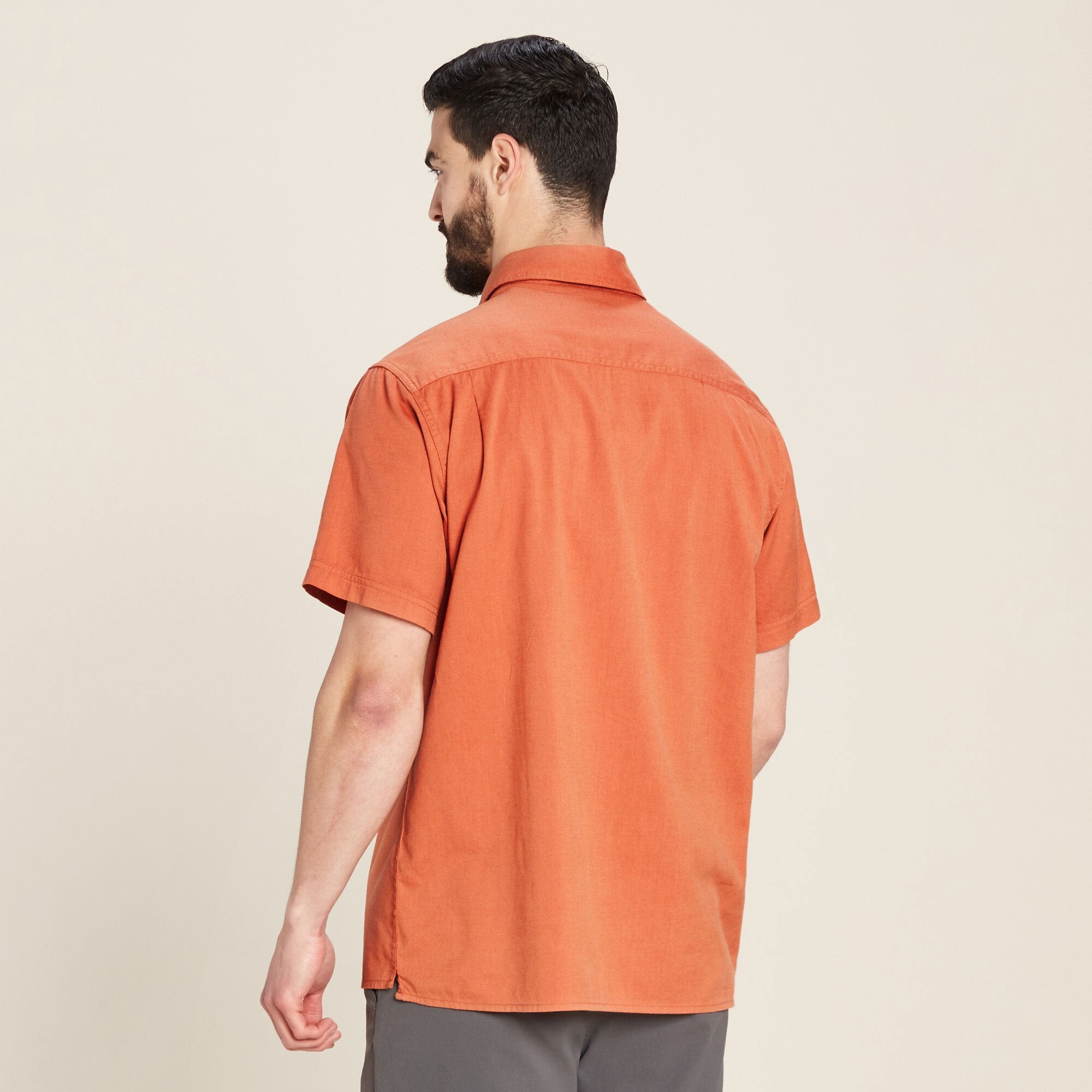 Tharu Voyage Short Sleeve Shirt - Aged Brick