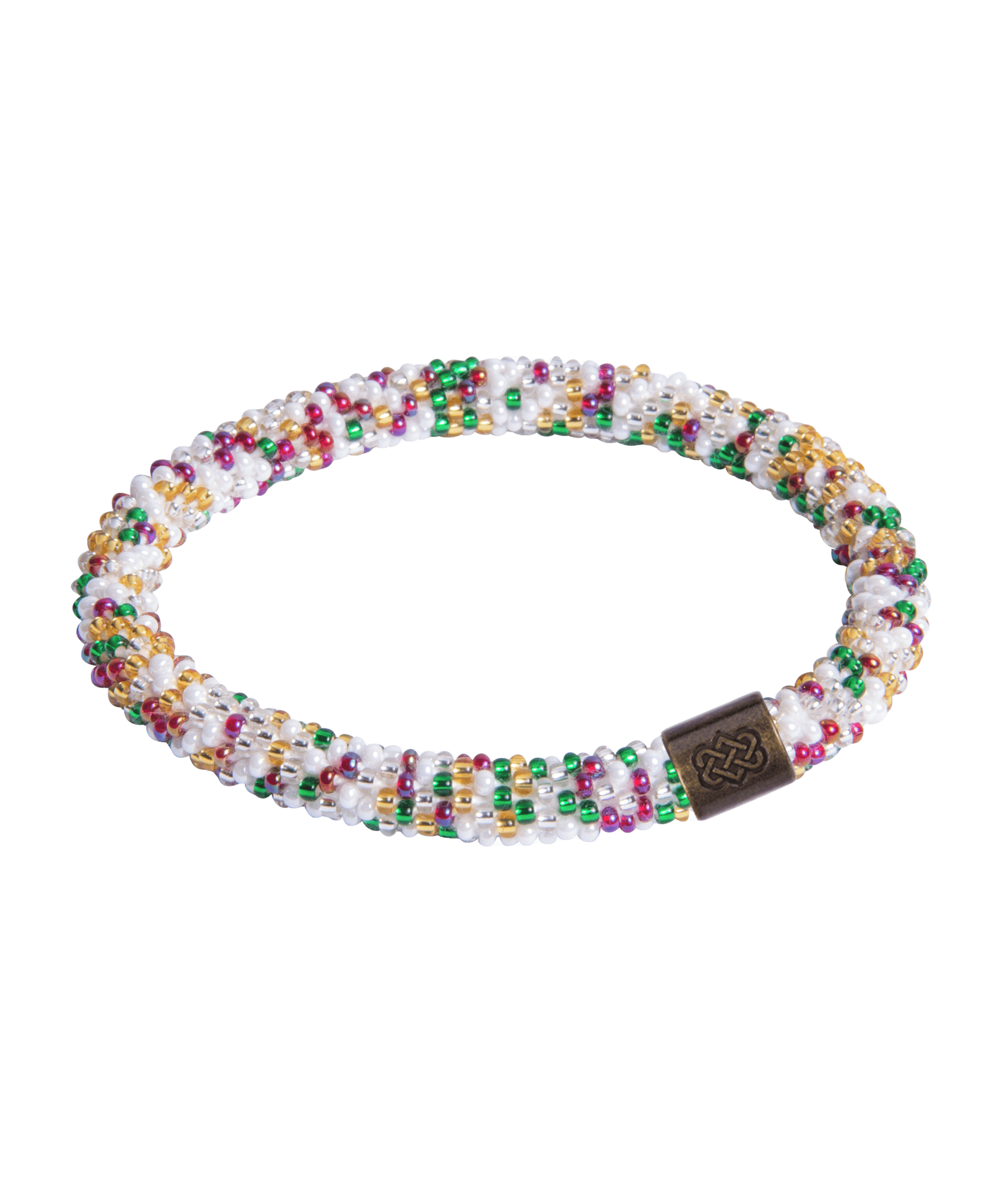 Sherpa Adventure Gear Mayalu Speckled Roll On Bracelet in White