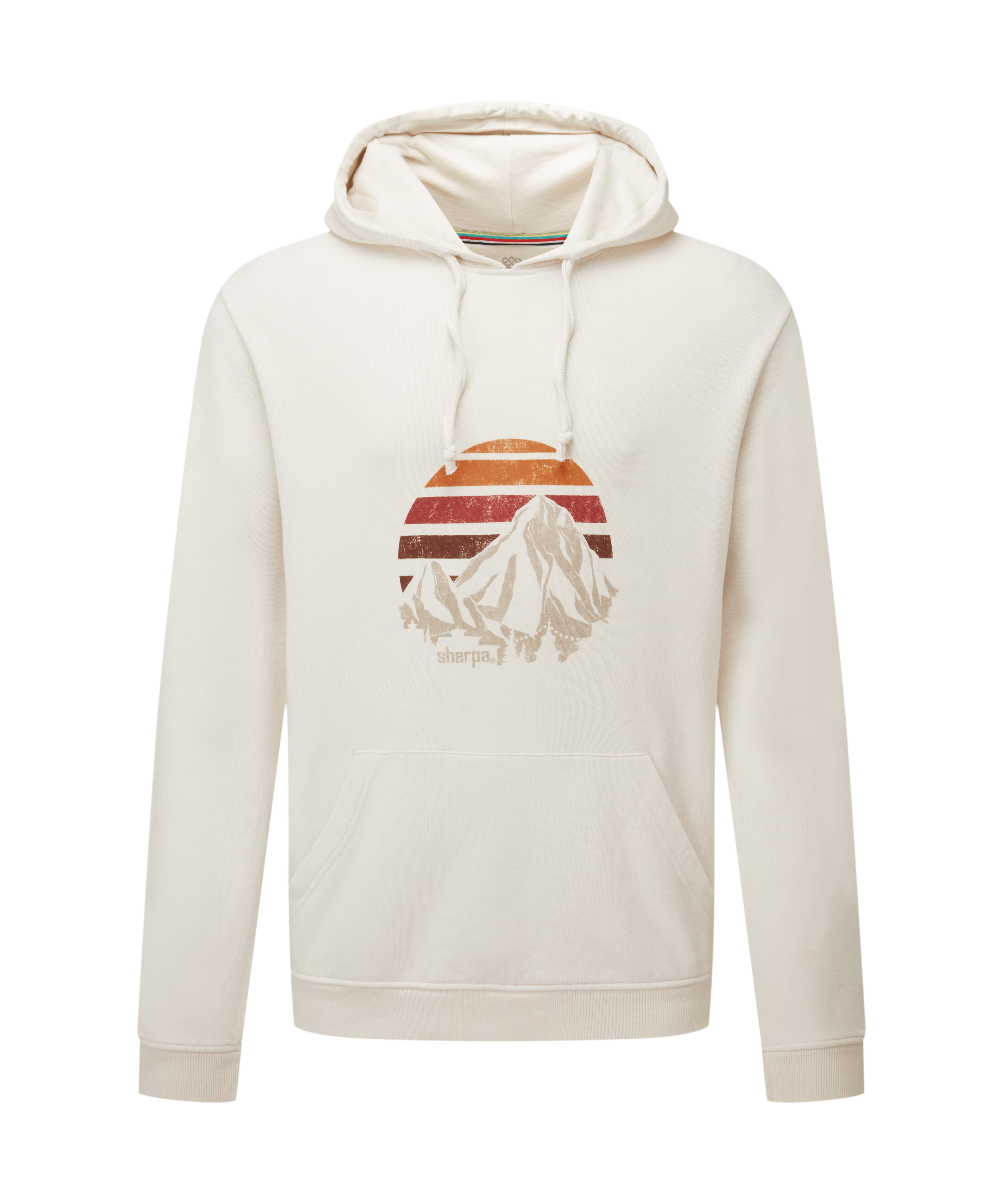 Sherpa Adventure Gear Unisex Pokhara Sunset Hoodie Cream