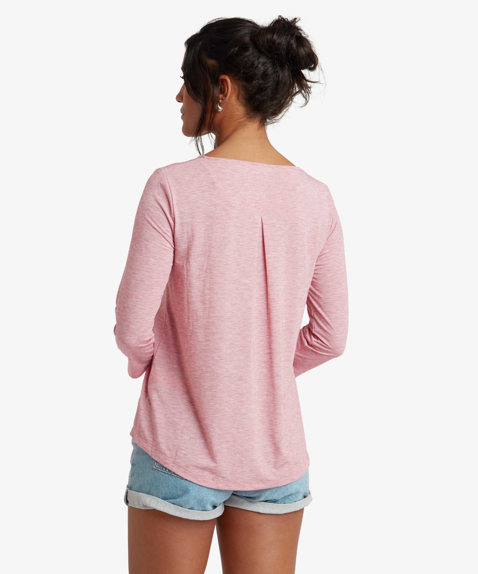 Asha 3/4 Sleeve Top - Mineral Red