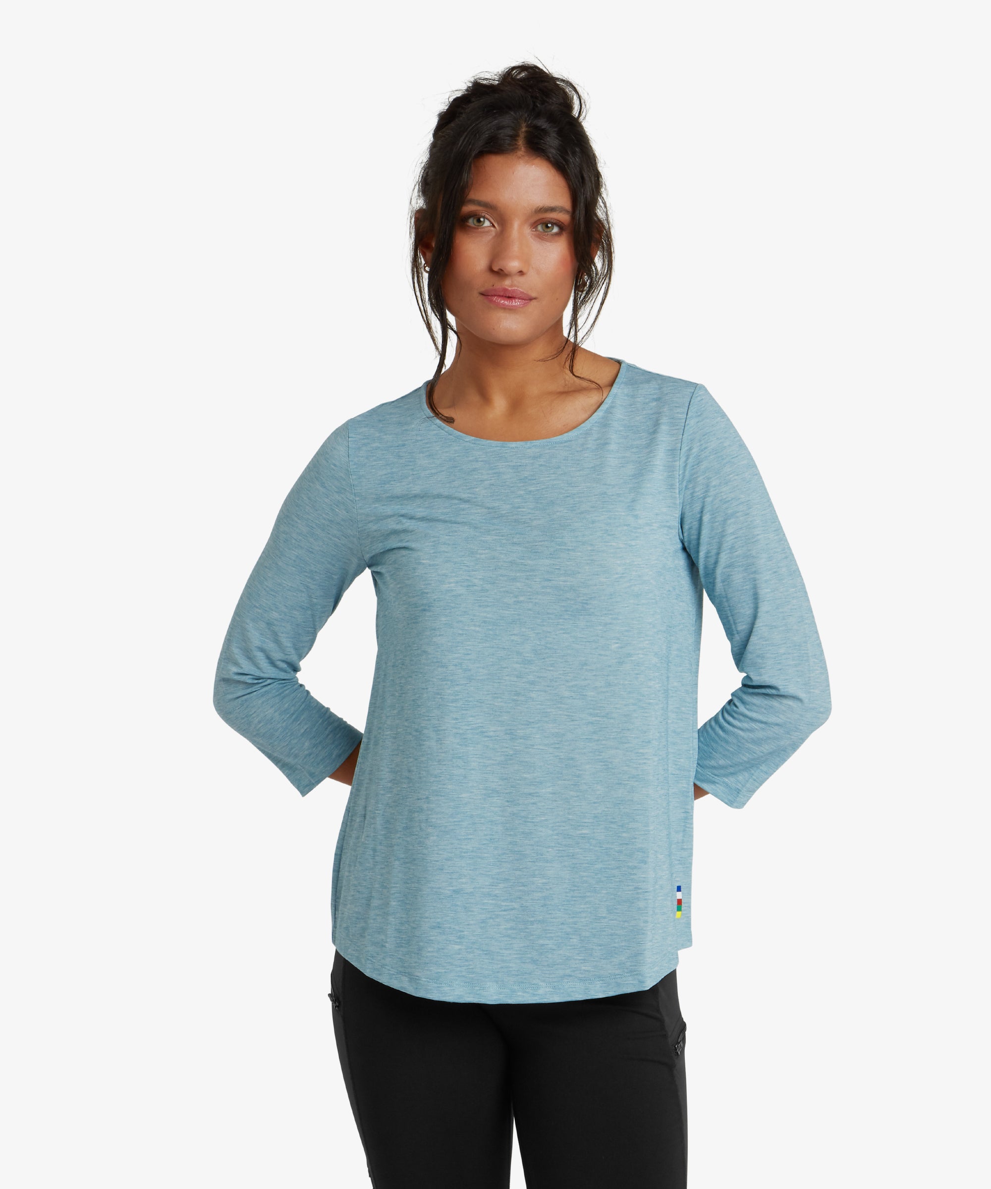 Asha 3/4 Sleeve Top - Hydra