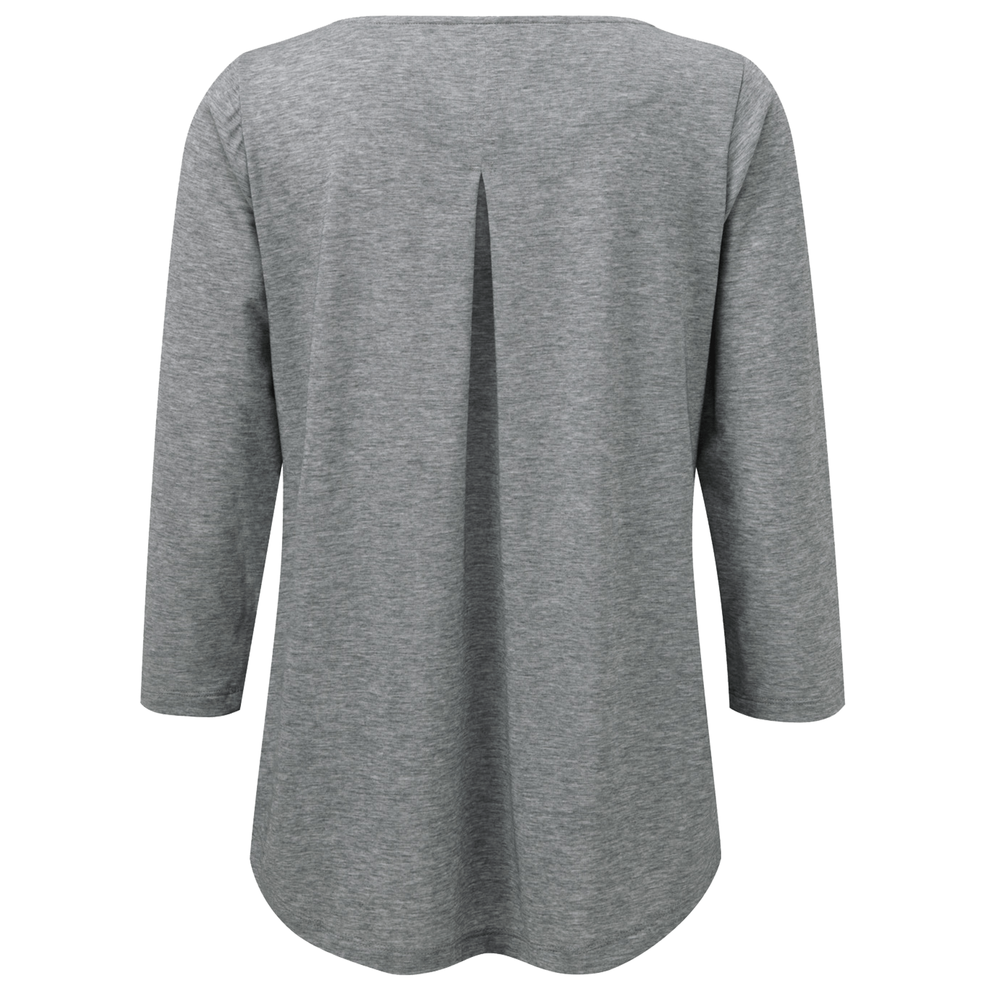 Sherpa Adventure Gear Asha 3/4 Sleeve Top in Grey, from the back