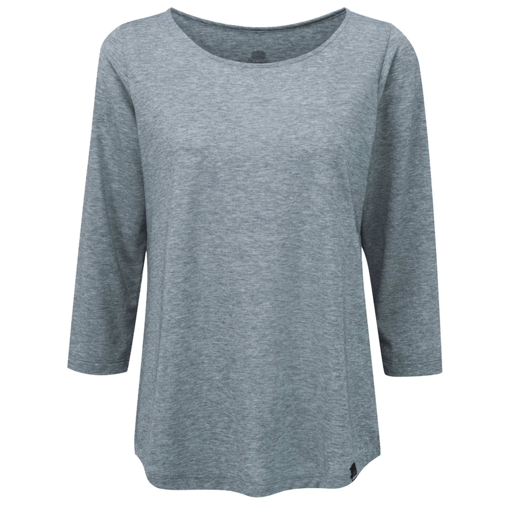 Asha 3/4 Sleeve Top - Kharani Grey