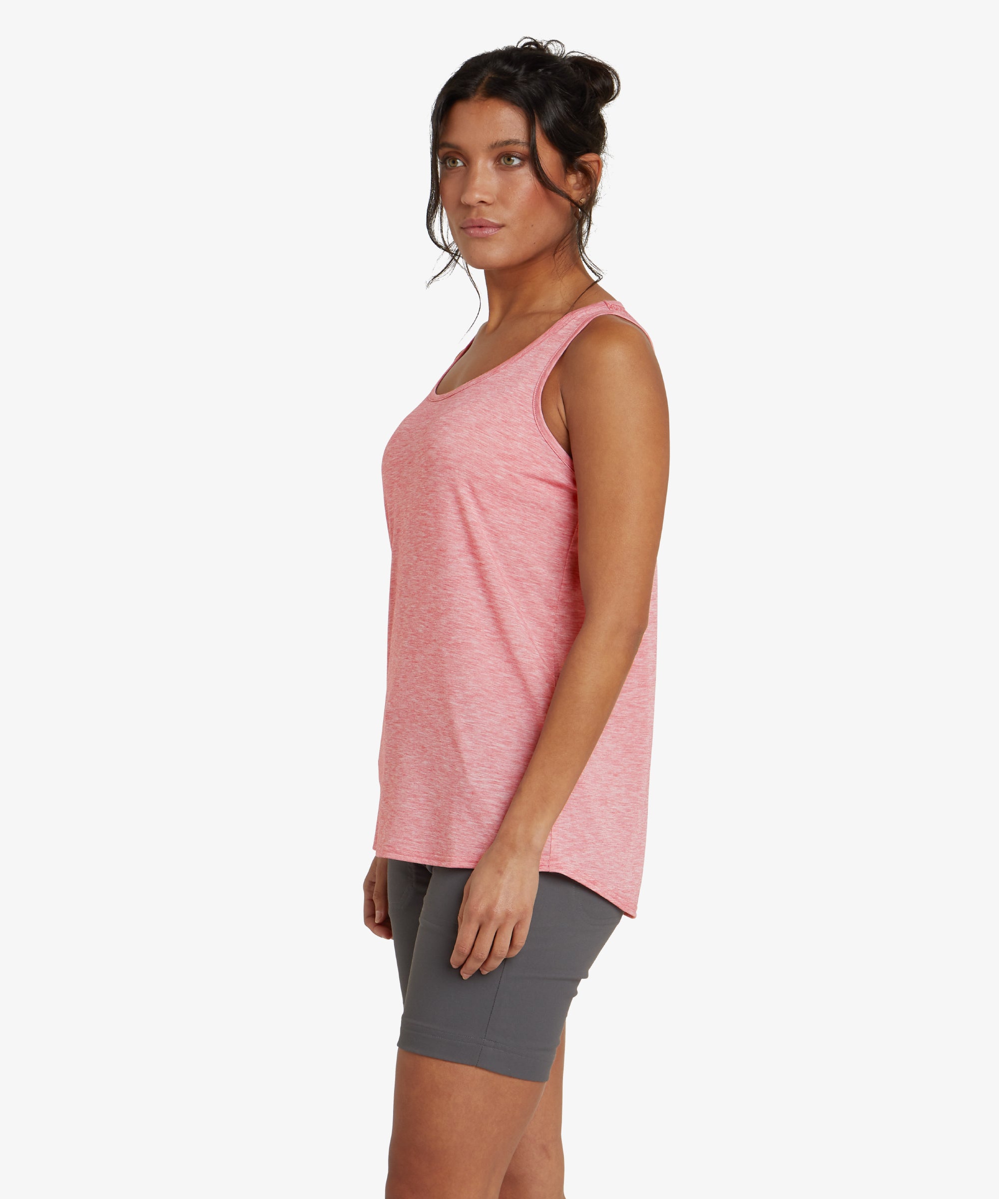 Asha Tank Top - Mineral Red Texture