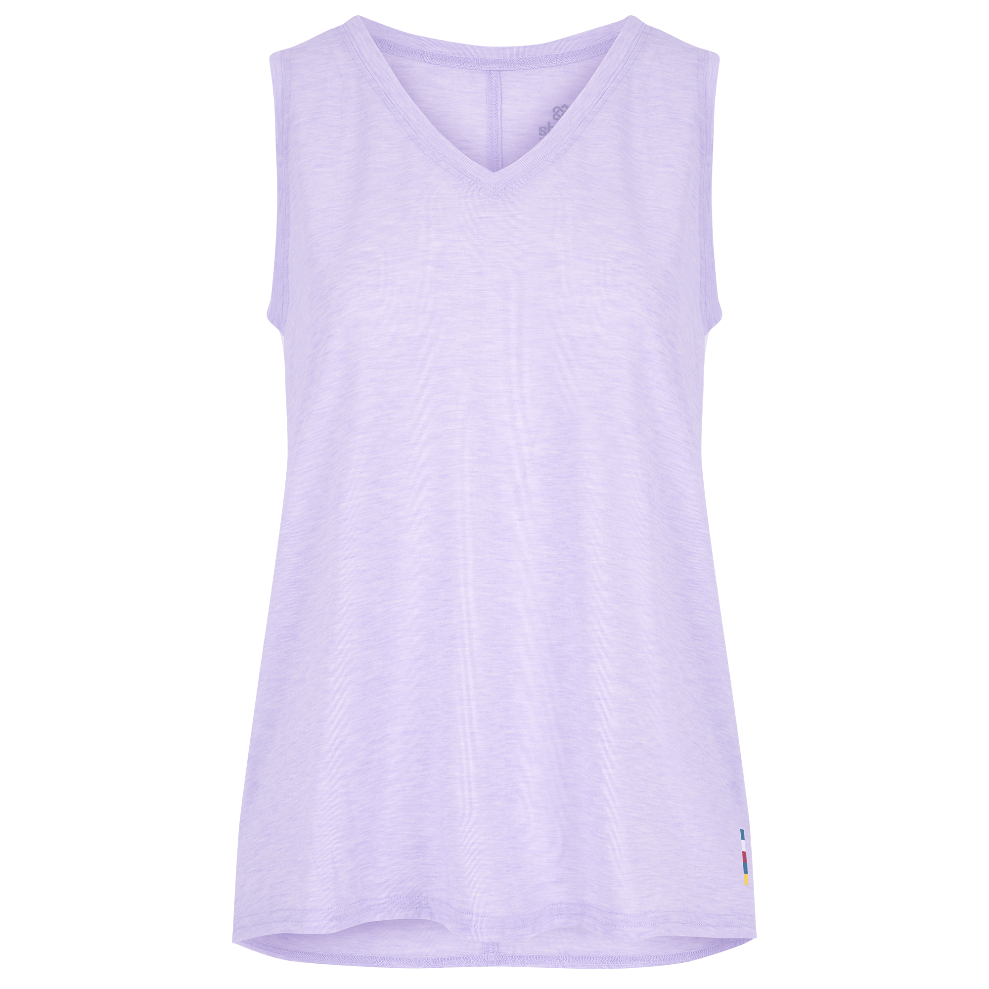 Asha V-Neck Tank Top - Lavender