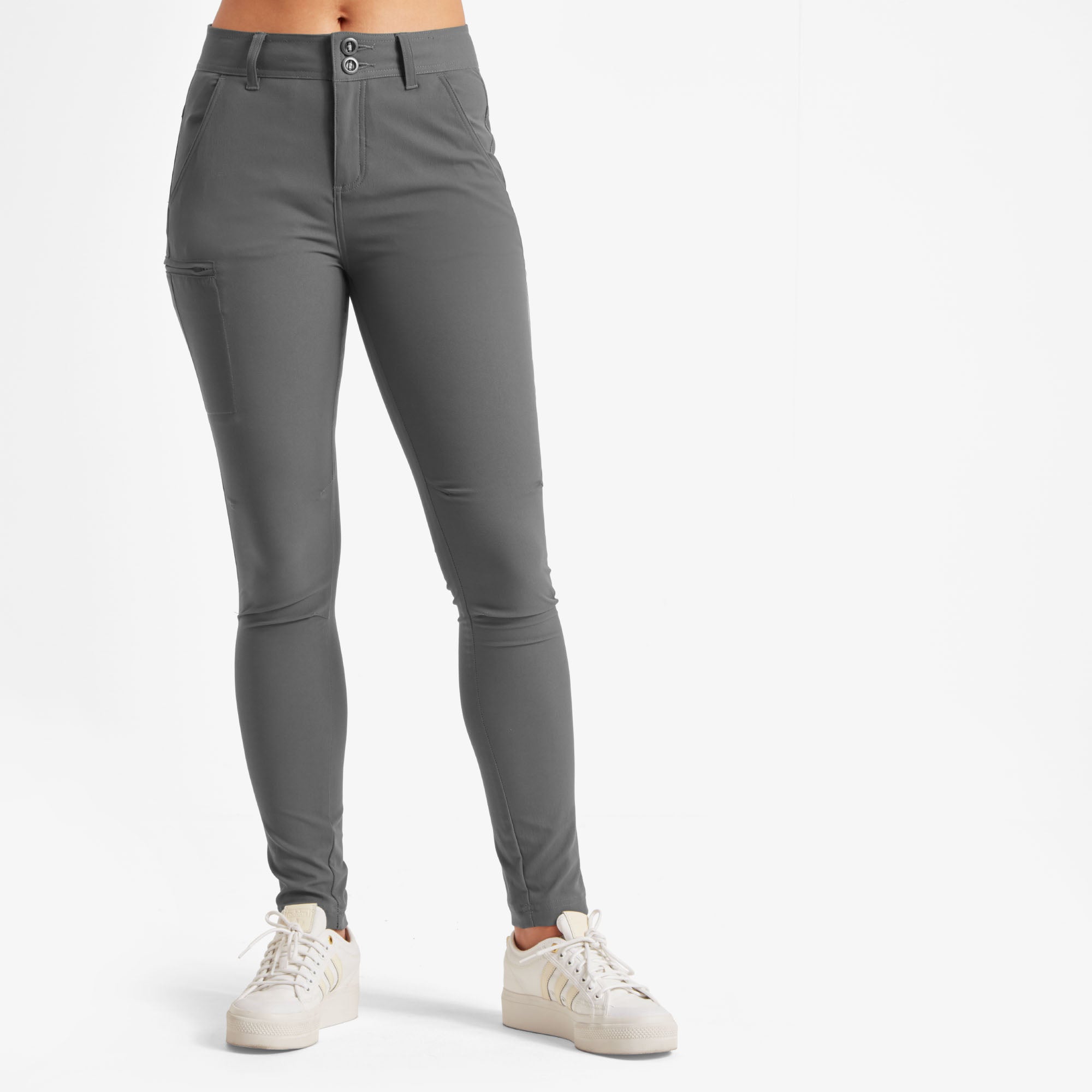 Bara Tapered-Hose – Kharani-Grau