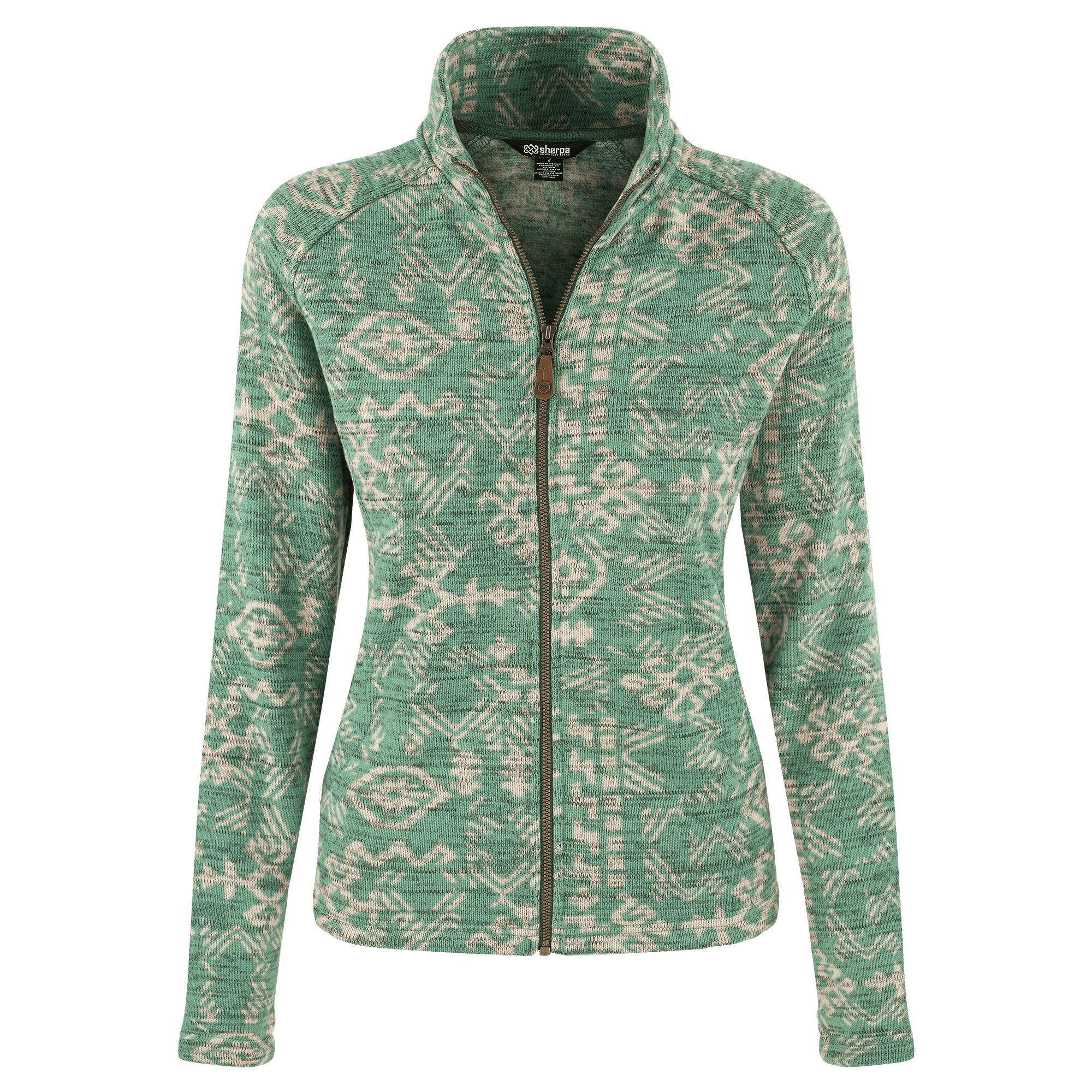 Sherpa Adventure Gear Bhutan Full Zip Jacket in Green