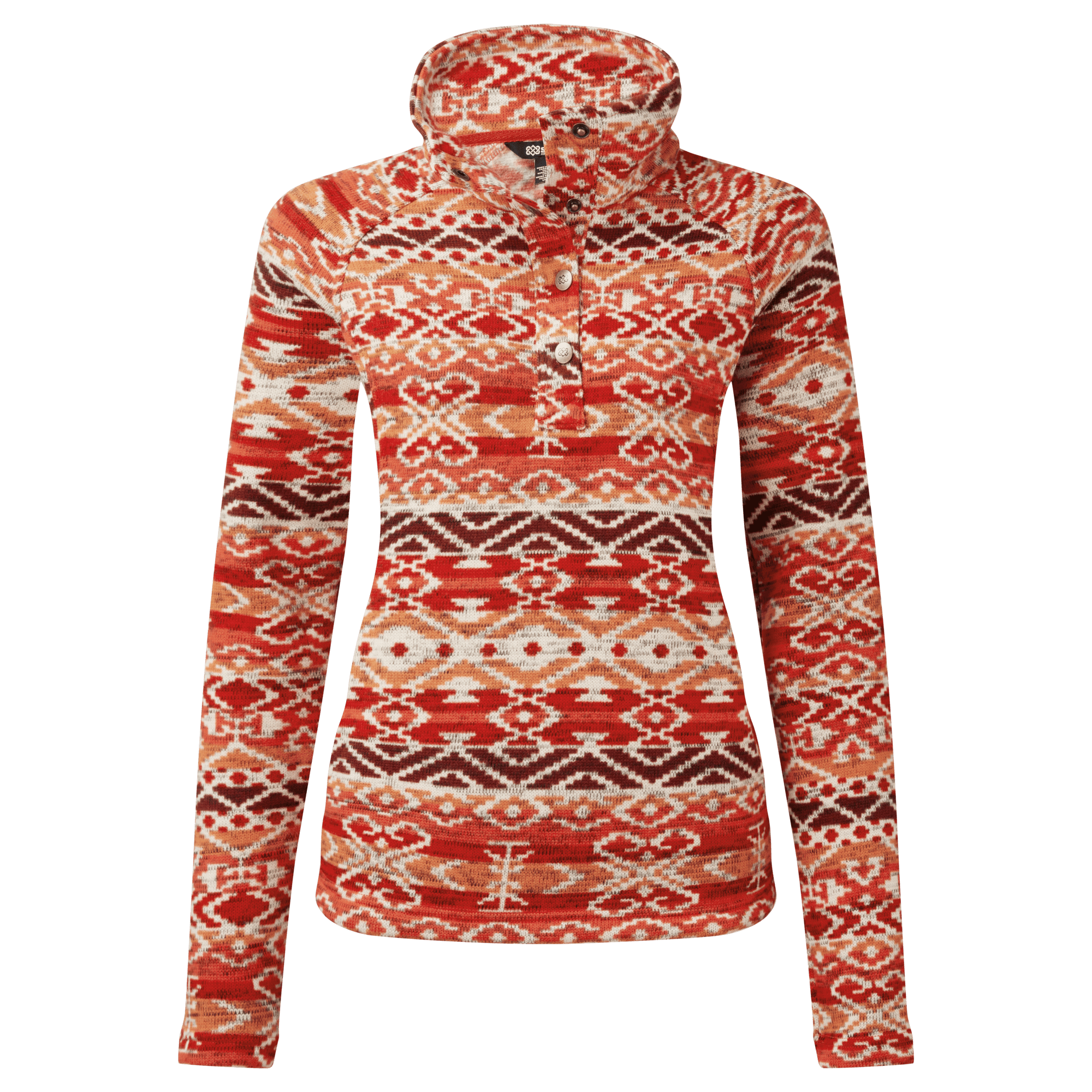 Bhutan Pullover - Cranberry