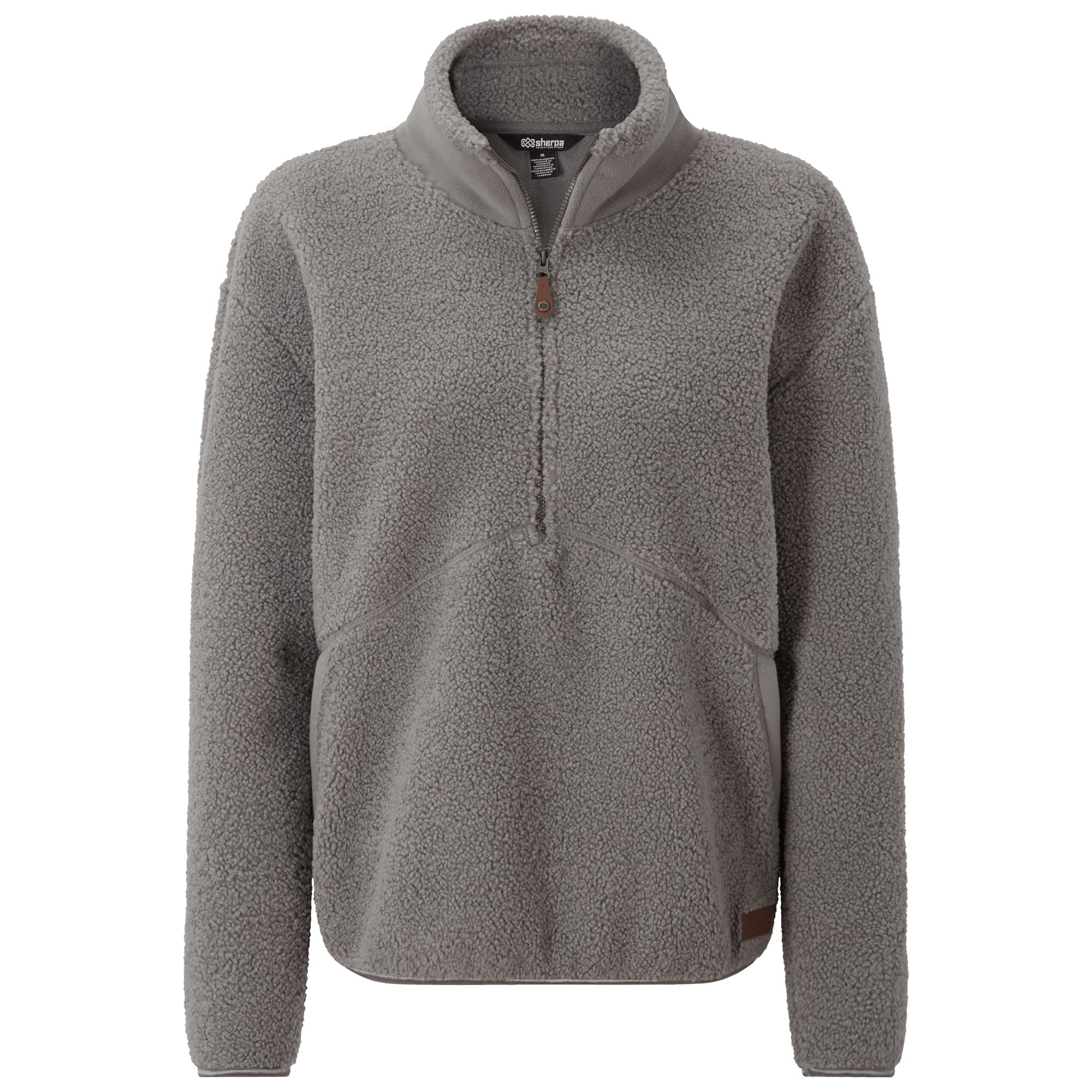 Sherpa Adventure Gear Chamlang Half Zip Pullover in Grey