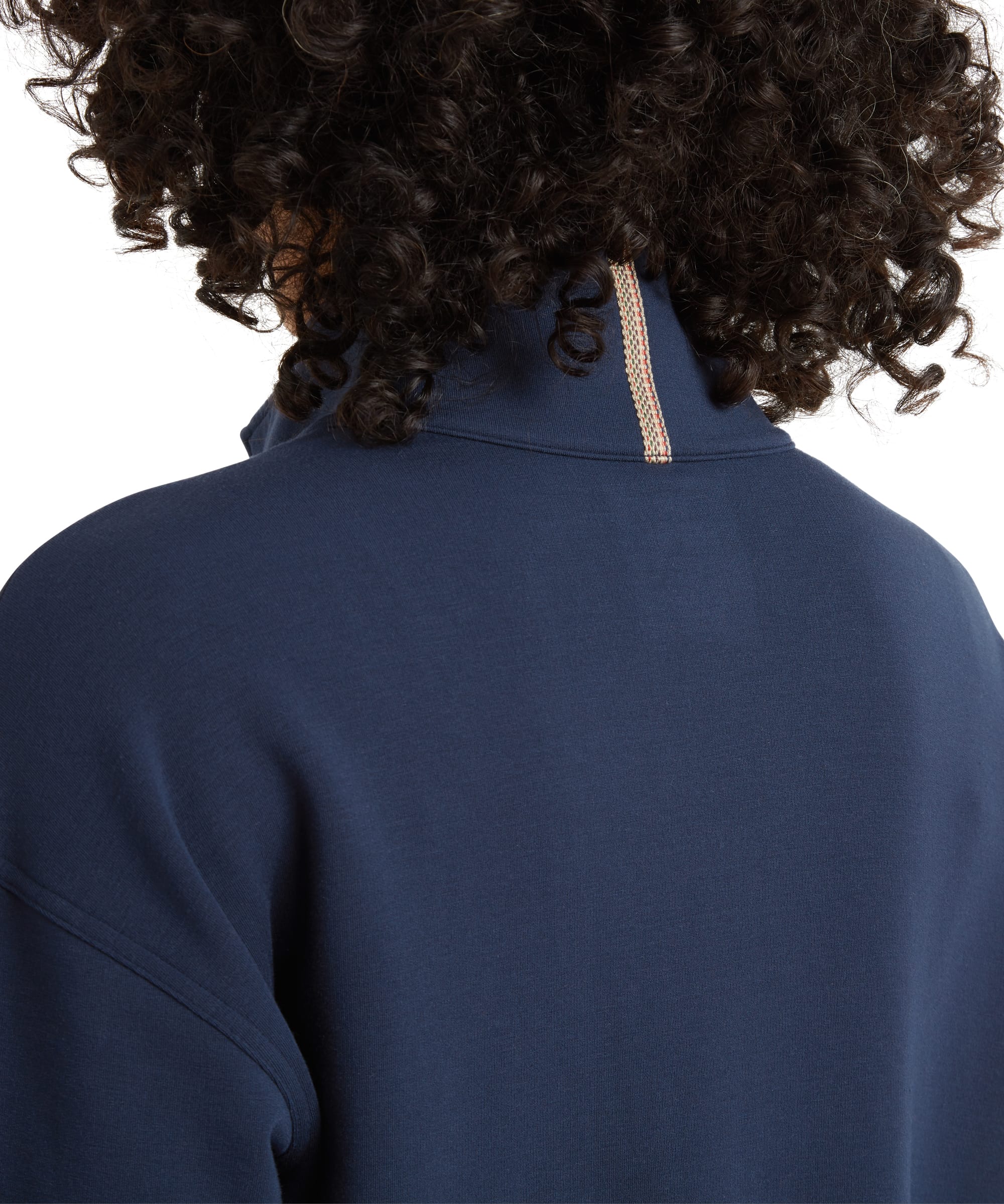 Dhyan Quarter Zip - Rathee Blue