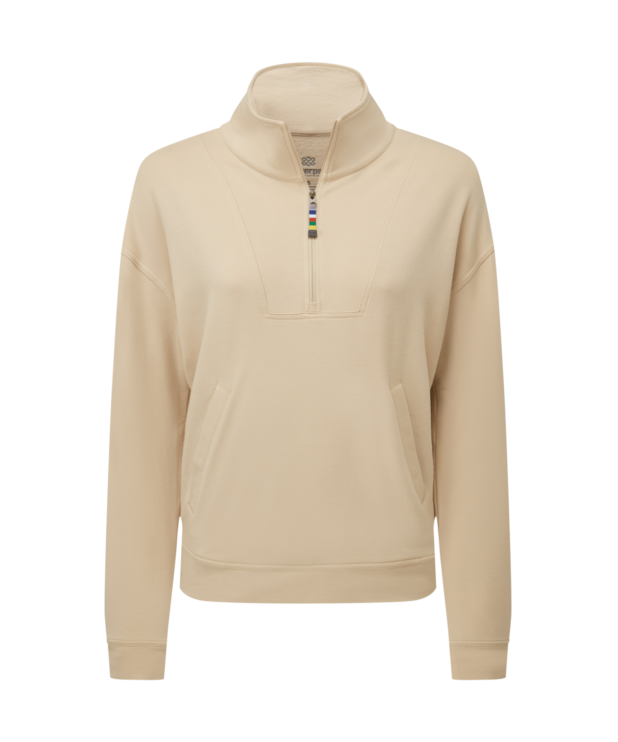 Sherpa Adventure Gear Womens Dhyan Quarter Zip Cream