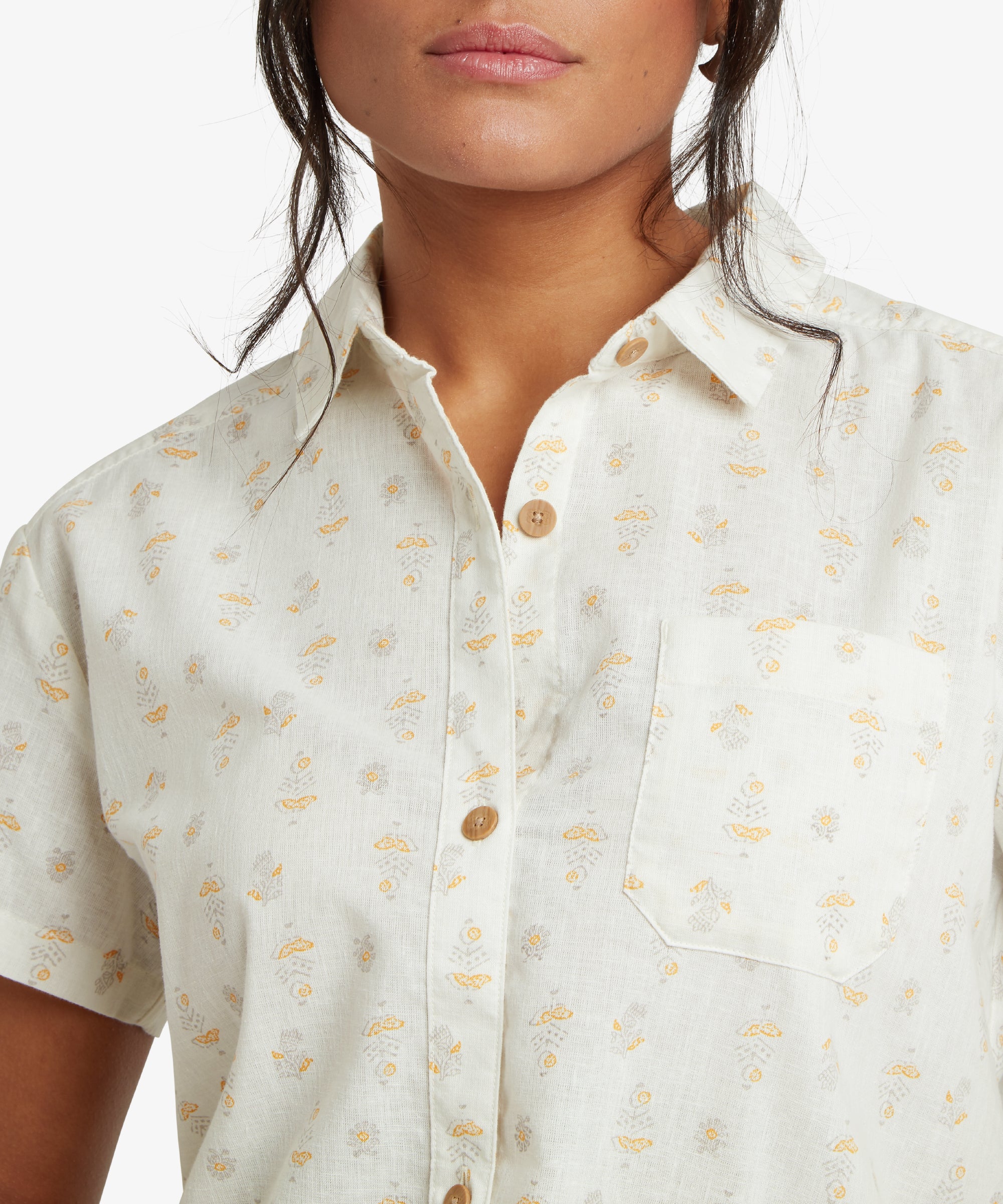 Jaya Camp Shirt - Peetho Indi Blossom