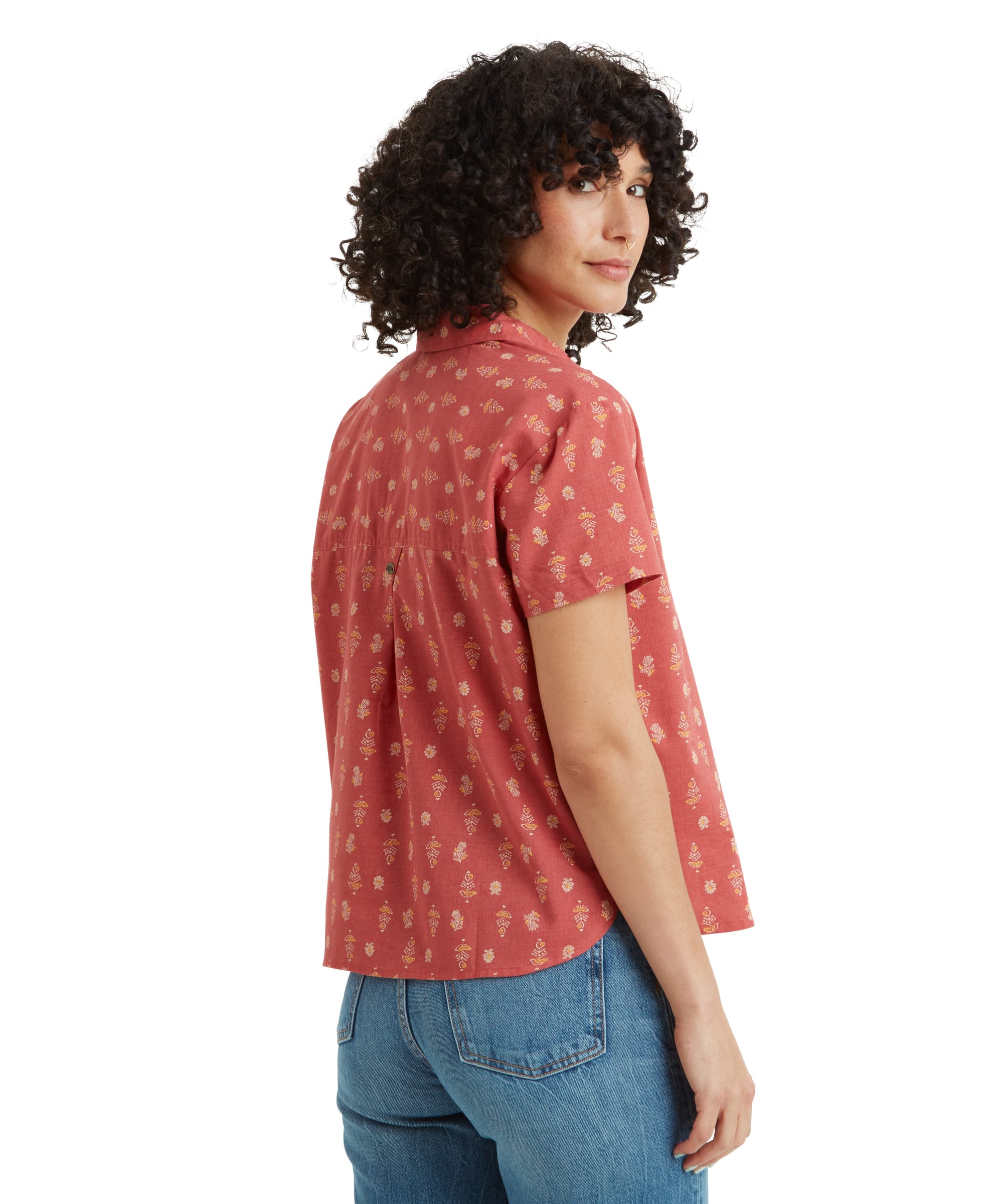 Jaya Camp Shirt - Rosie Indi Blossom