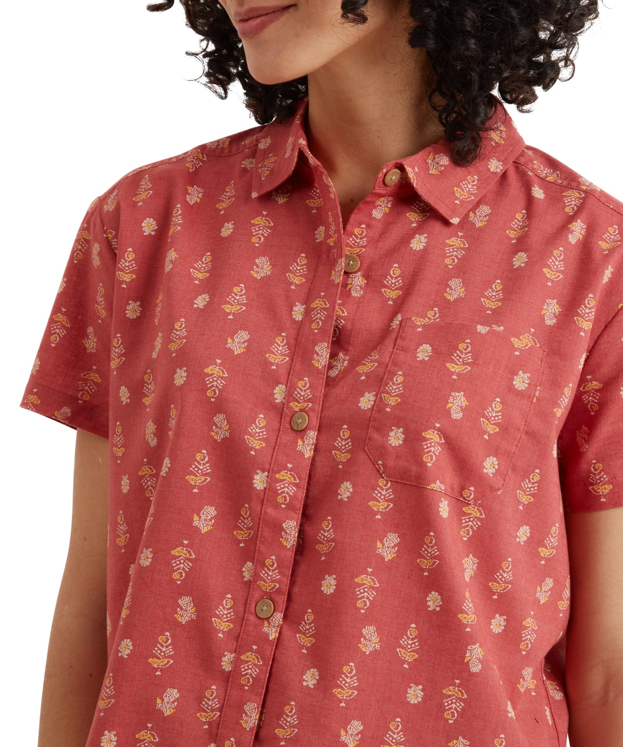 Jaya Camp Shirt - Rosie Indi Blossom