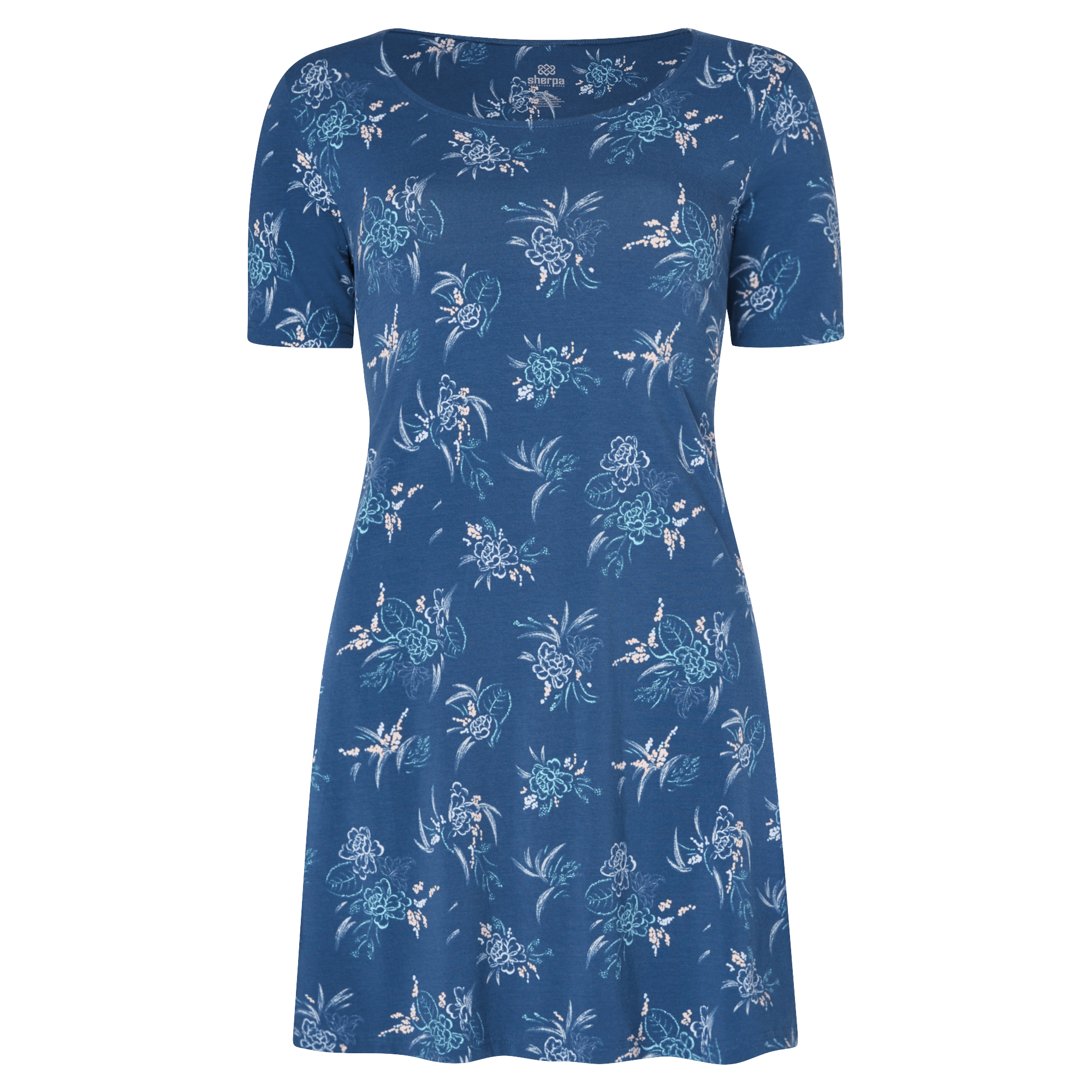 Kira Swing-Kleid - Neelo Blue Floral