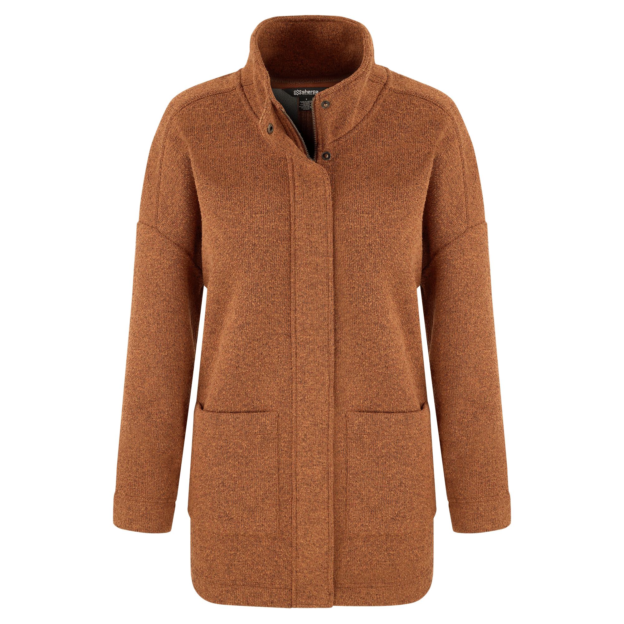 Lhamu Coat - Clay Red