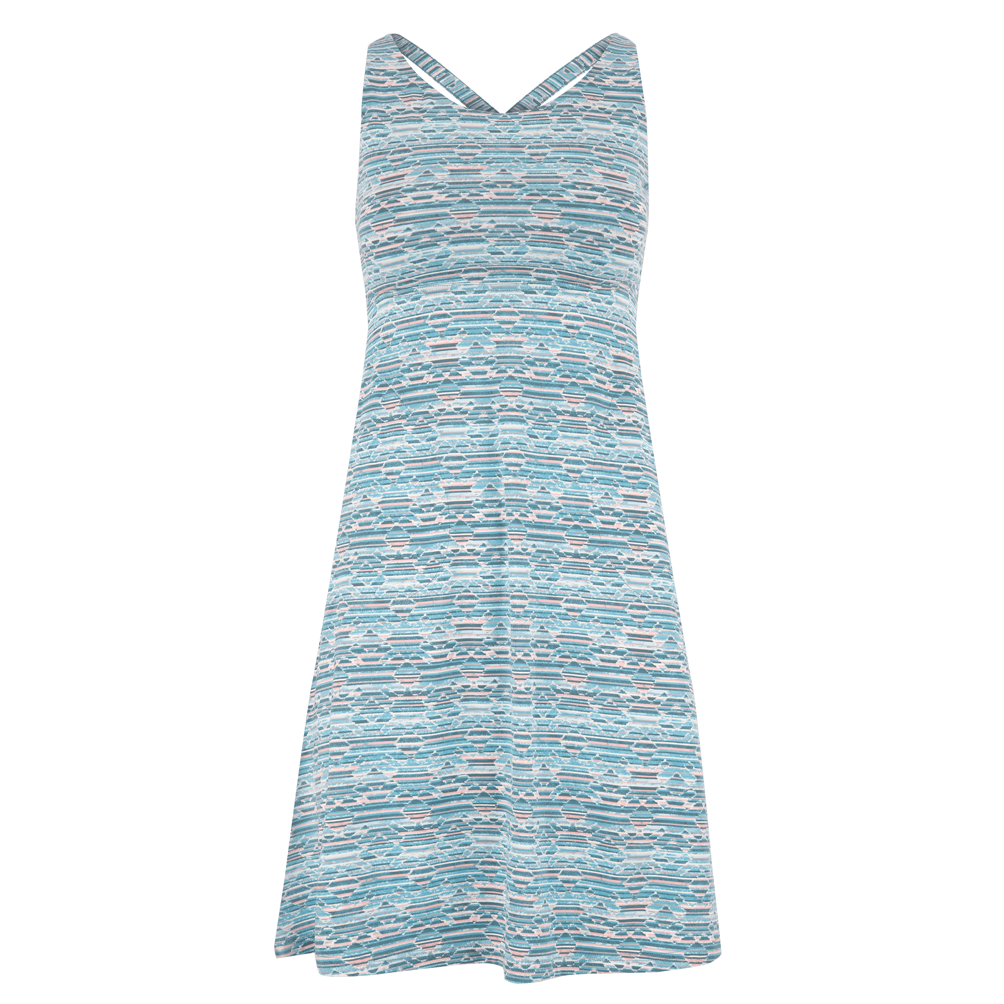 Neha Dress - Haze Tribal Geo