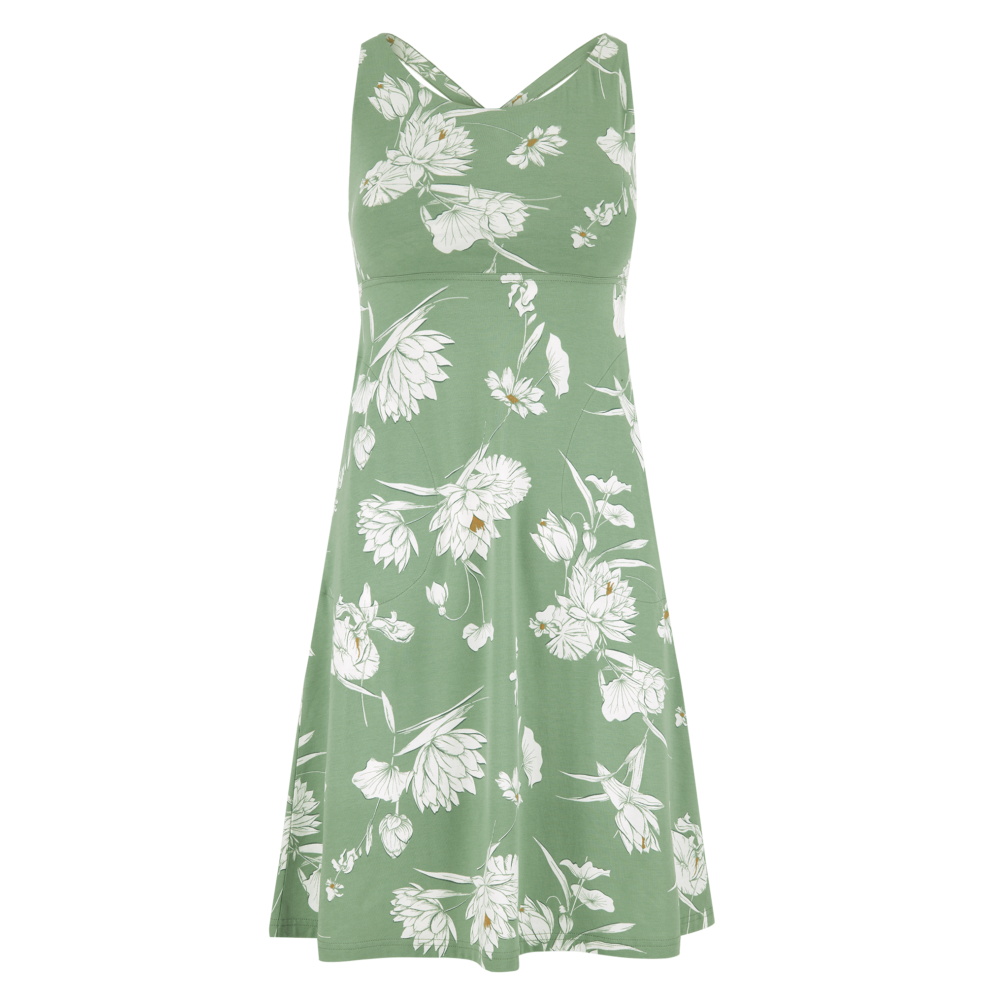 Neha Dress - Thyme Lotus