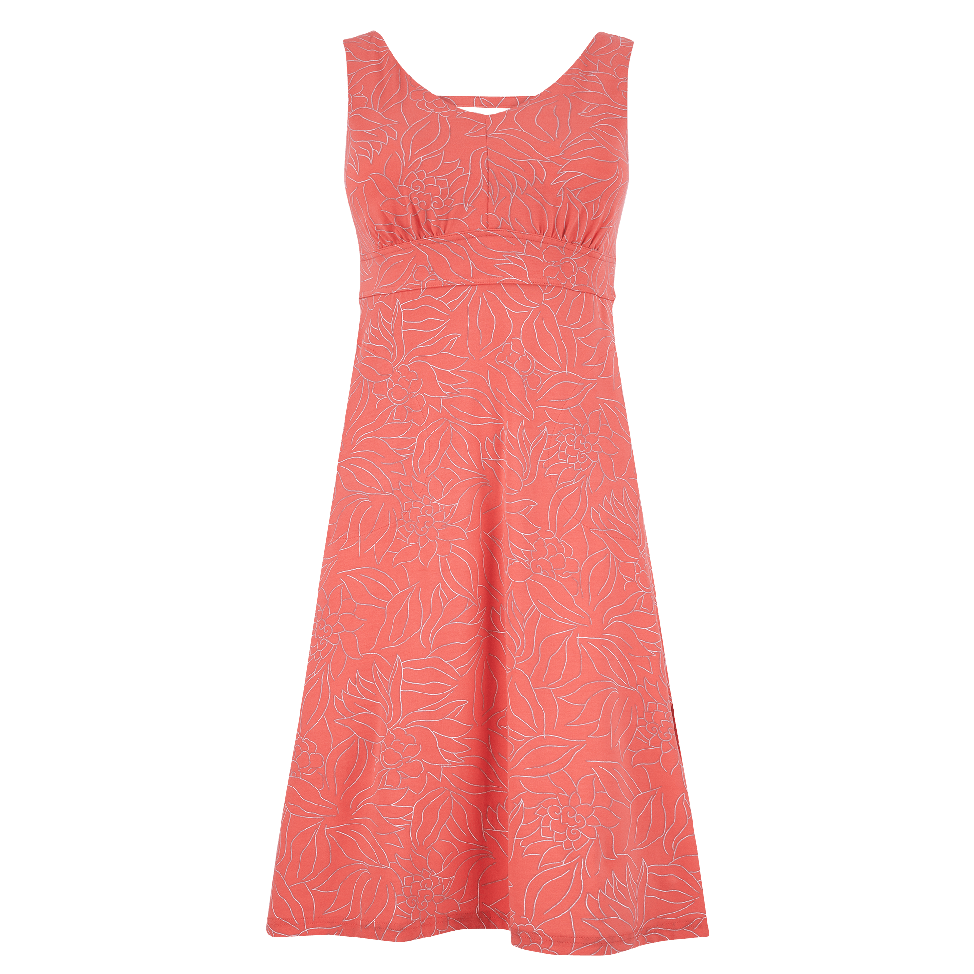 Sherpa Adventure Gear Neha Midi Dress in Pink