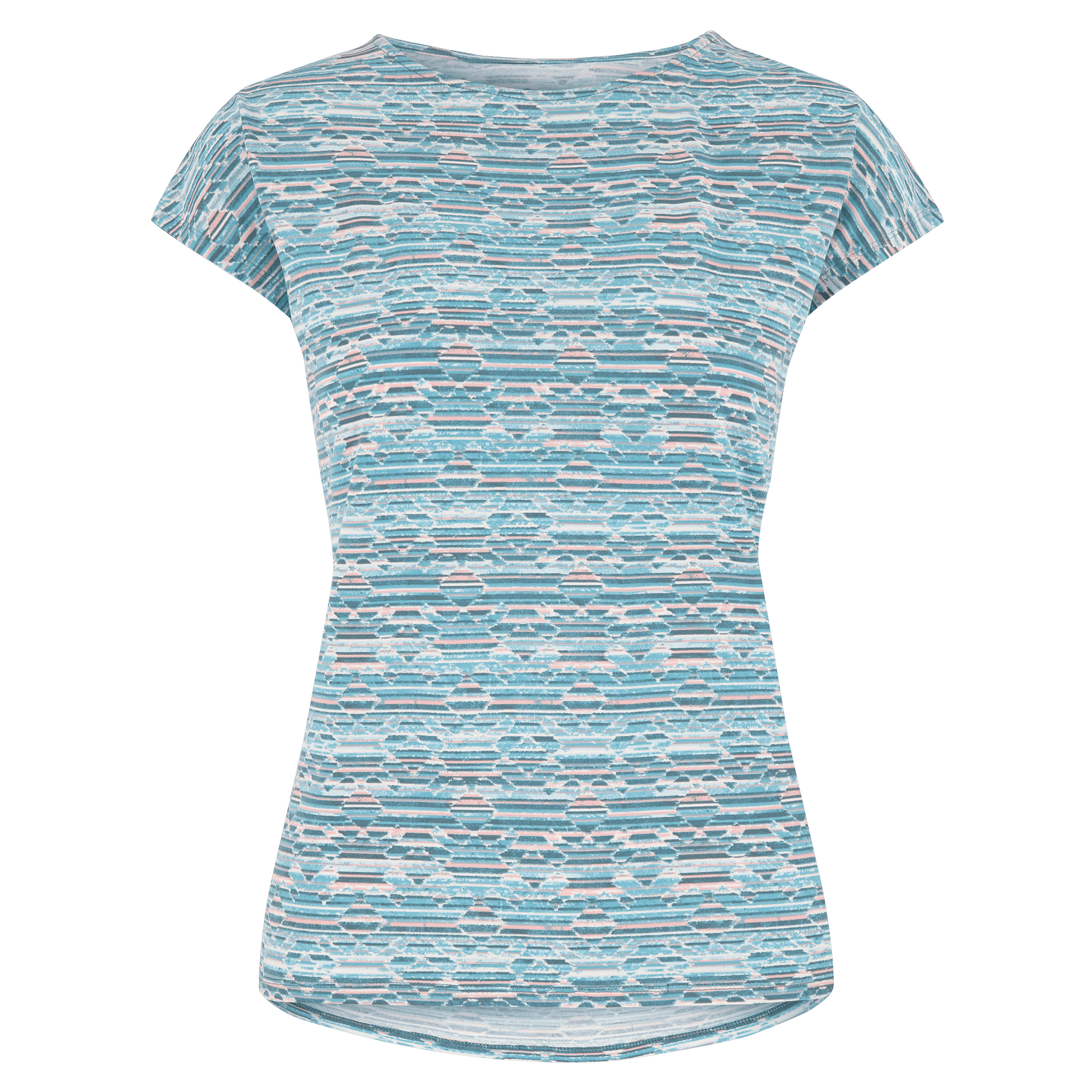 Neha T-Shirt - Haze Tribal Geo