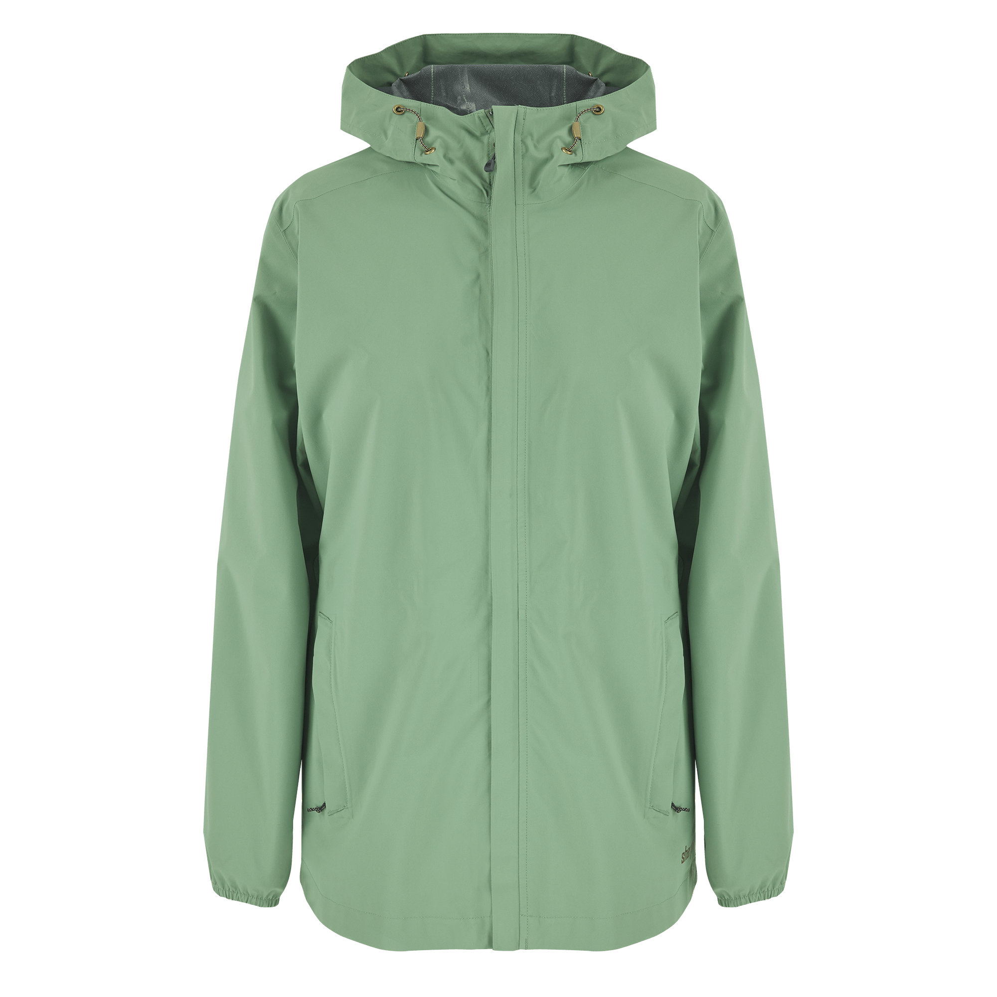 Nima 2.5-Layer Long Jacket - Thyme