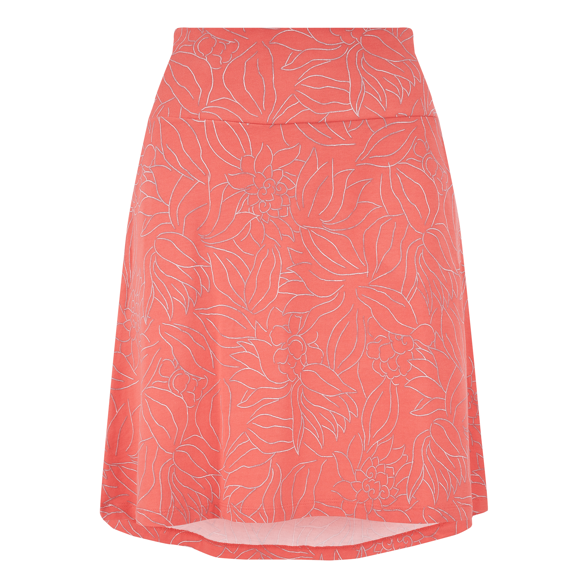 Padma Pull On Skirt - Sorbet Leaf