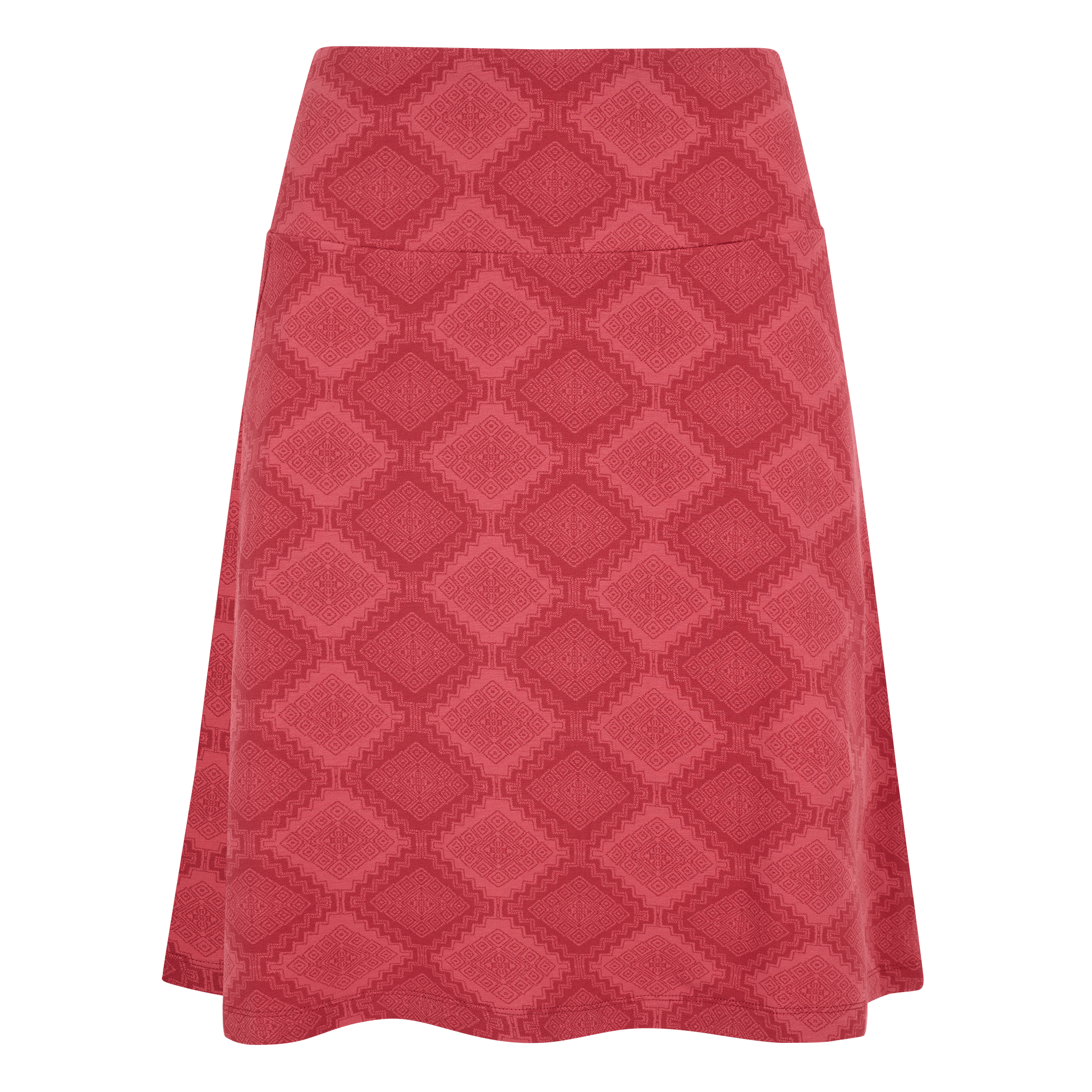 Padma Pull On Skirt - Mineral Red Barely There