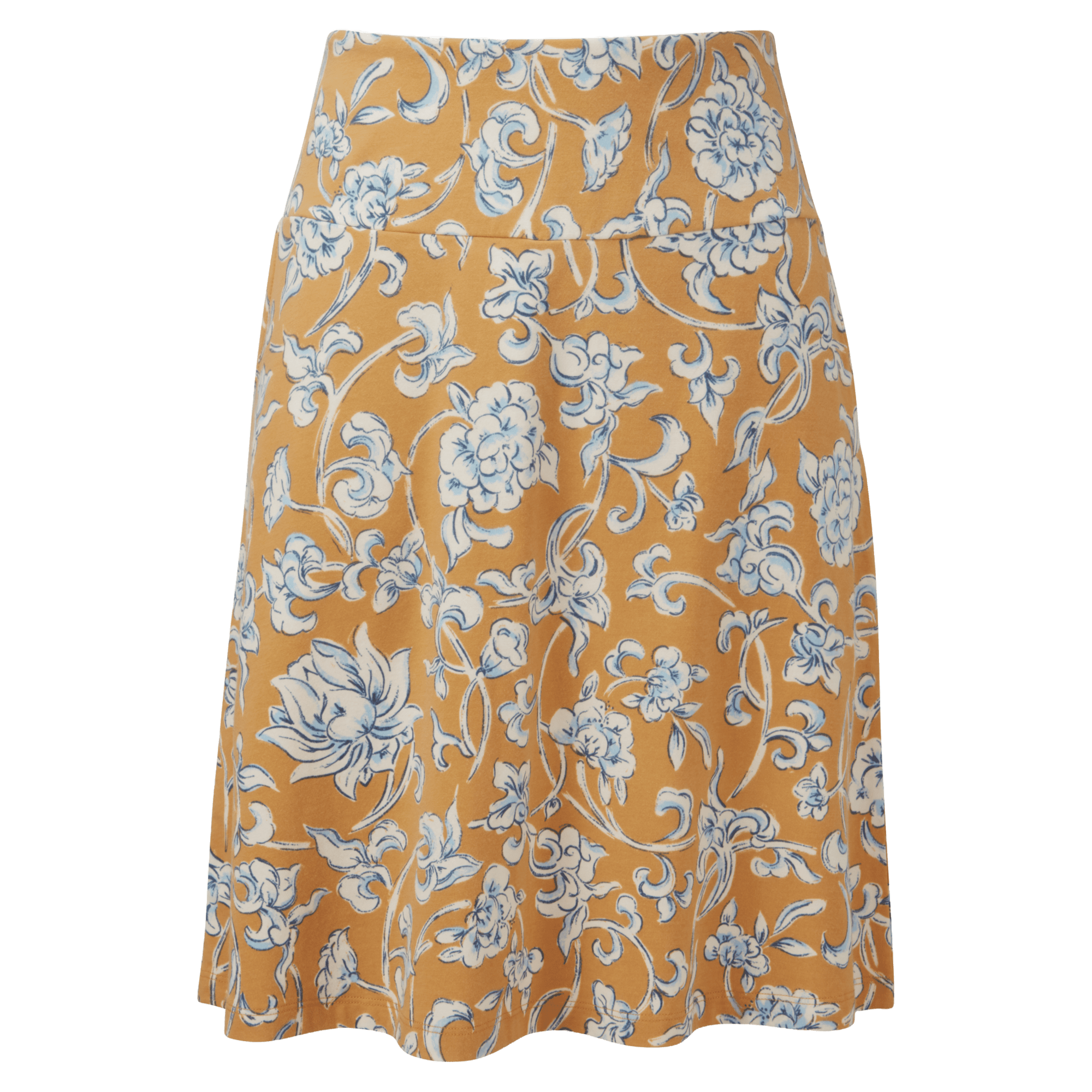 Padma Pull On Skirt - Daal Yellow